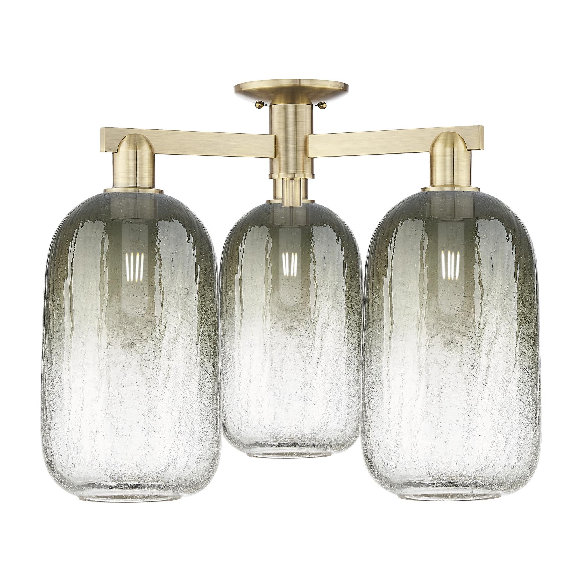 Bruno Marashlian Brookhaven Cloche 25 Inch Semi Flush Mount by Innovations Lighting