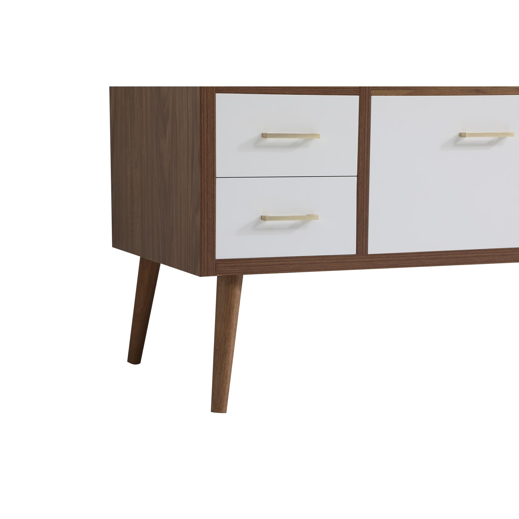 Shown in White And Gold With Ivory finish