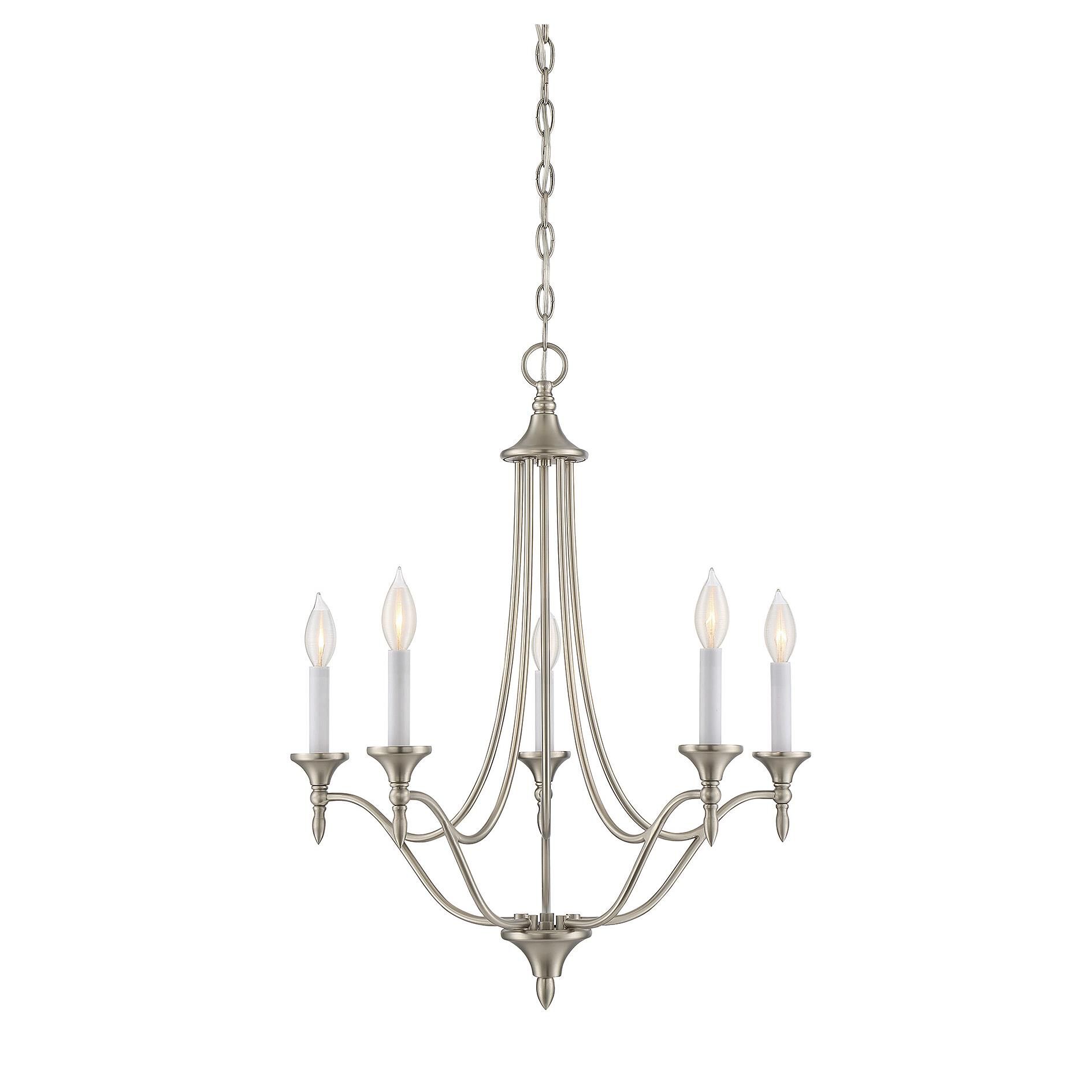 Herndon 21 Inch 5 Light Mini Chandelier by Savoy House