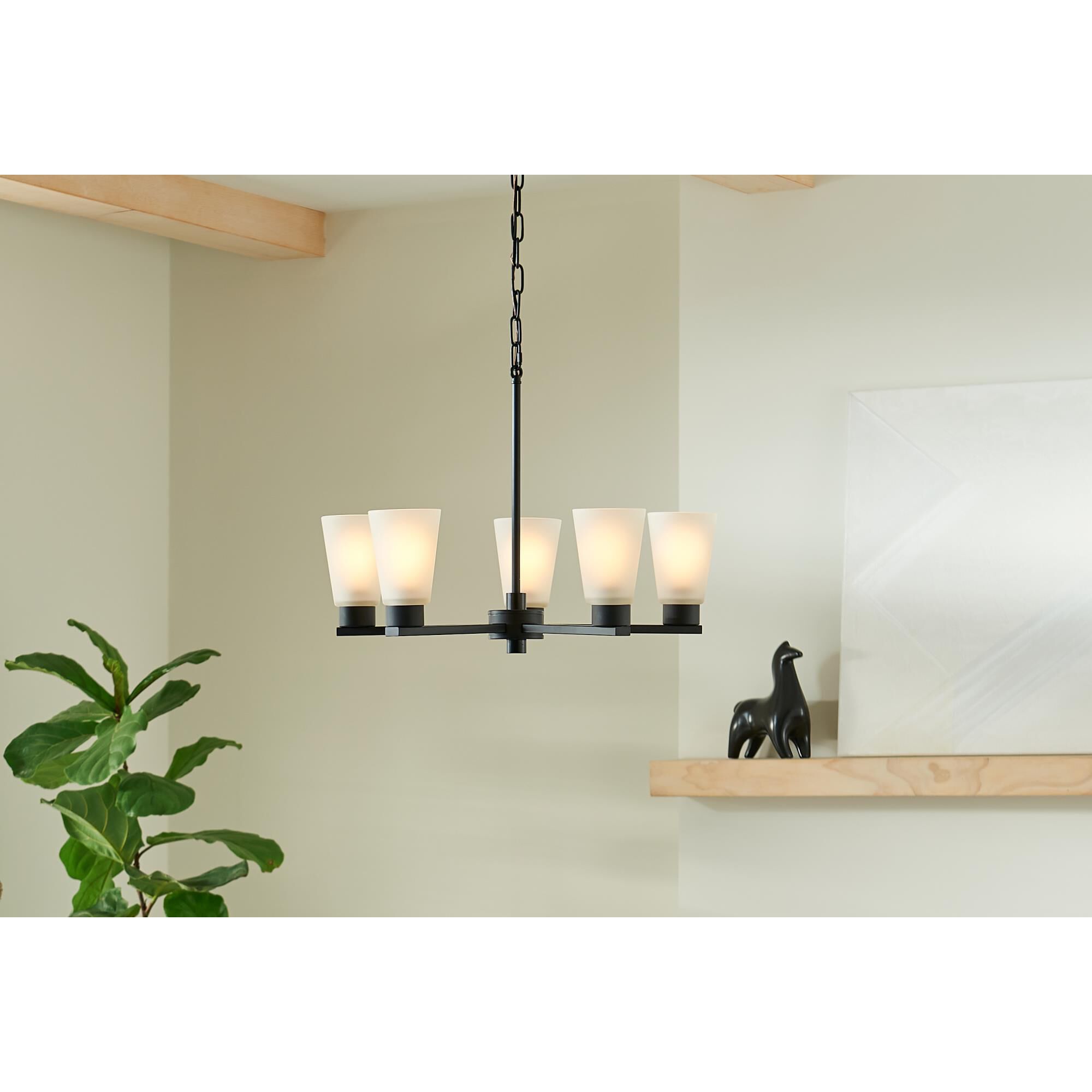 Stamos 24 Inch 5 Light Mini Chandelier by Kichler Lighting