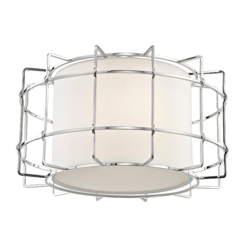 Sovereign 16 Inch 2 Light LED Flush Mount by Hudson Valley Lighting