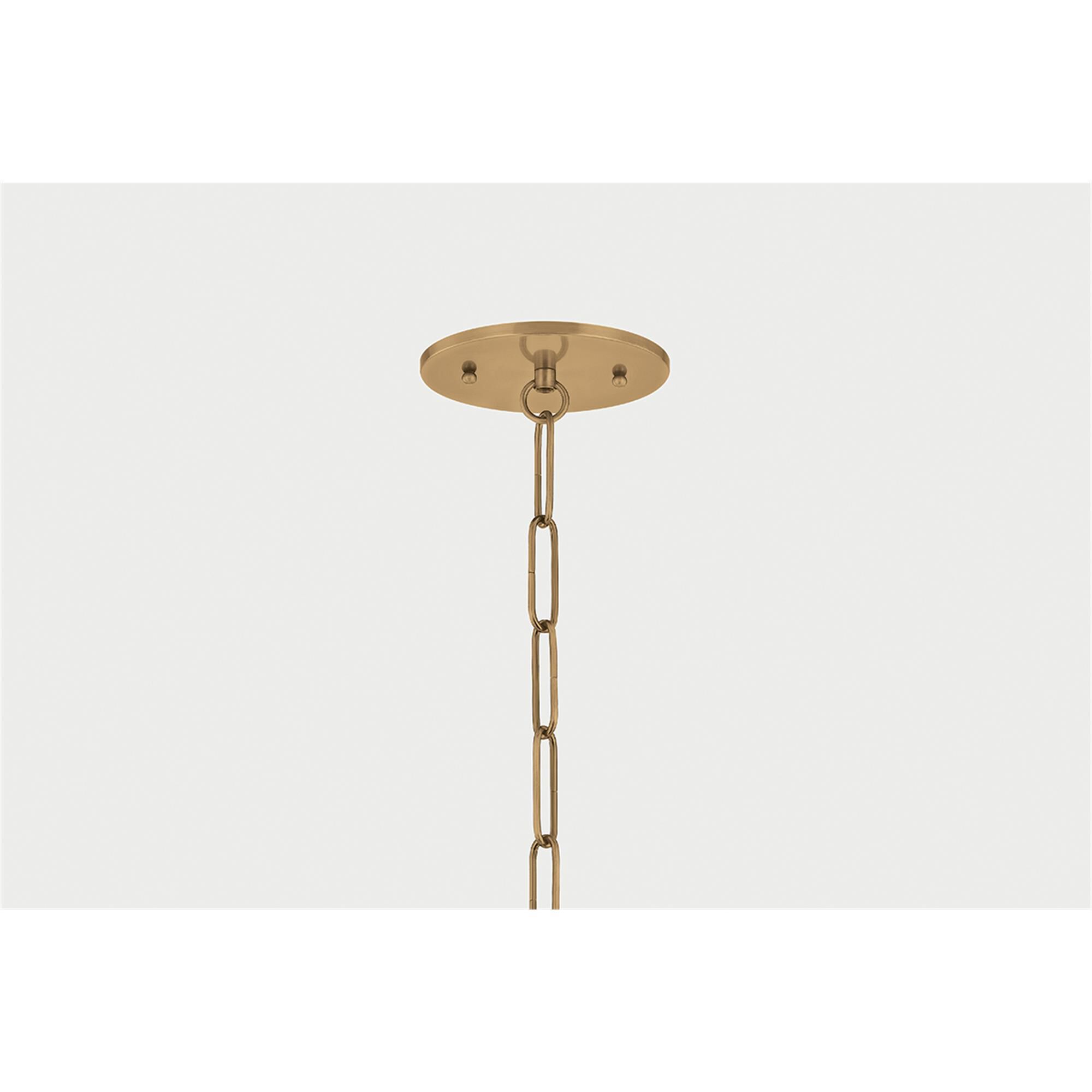 Shown in Patina Brass finish and Opal Glossy glass