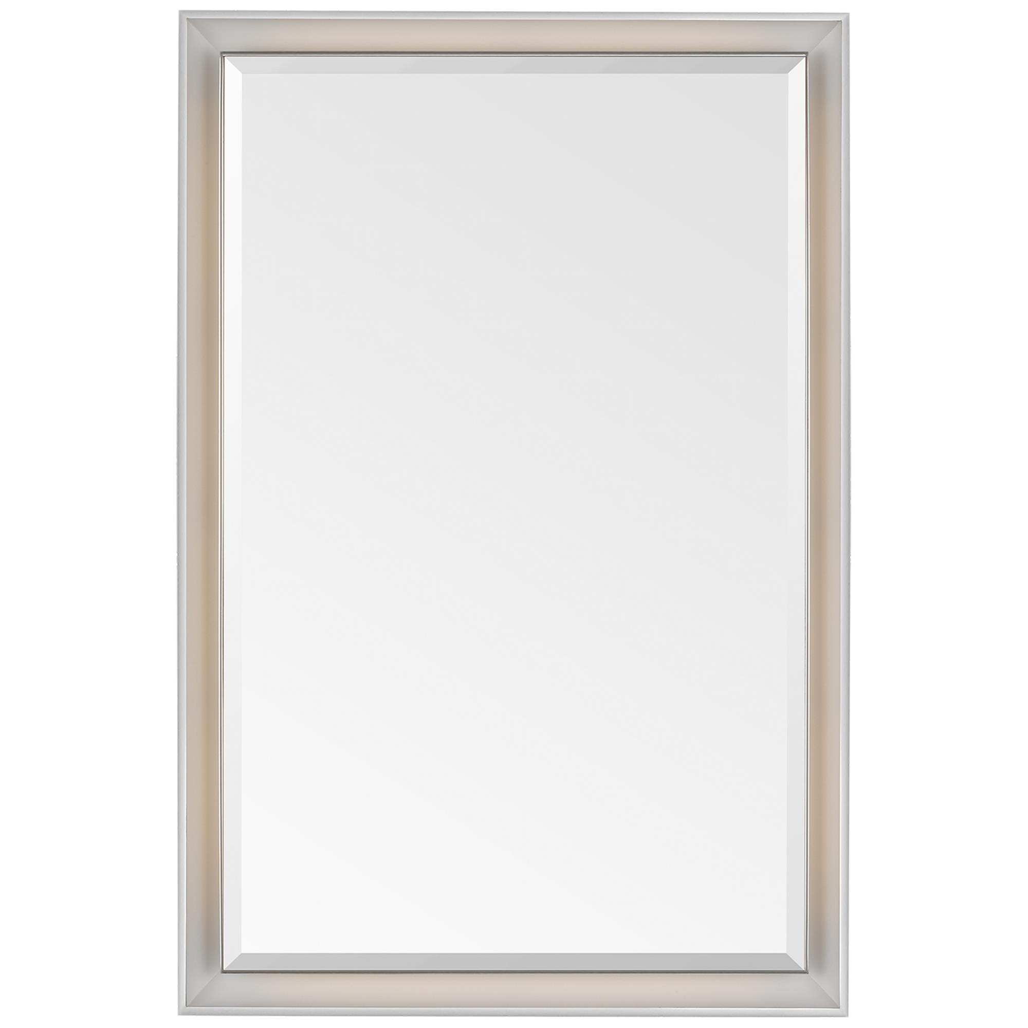 Shown in Matte White And Polished Nickel finish