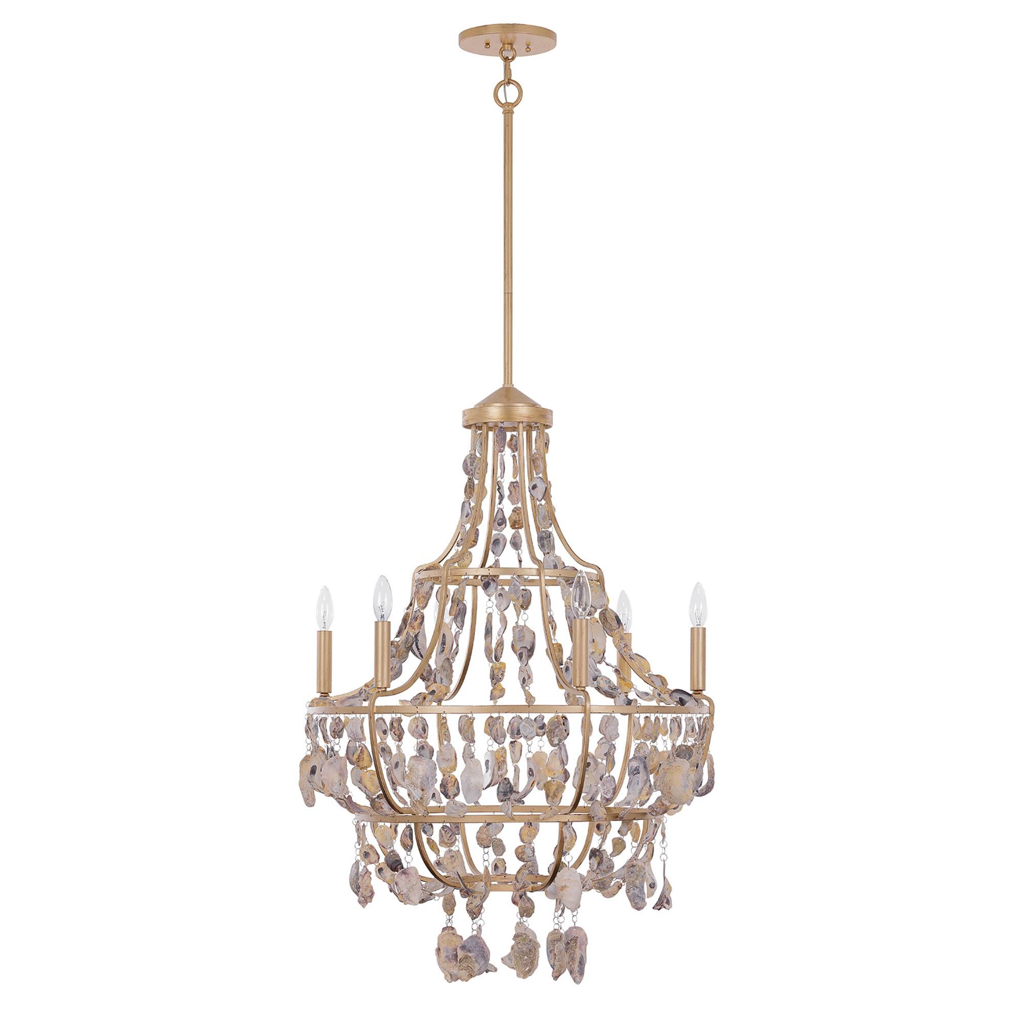 Shown in Chandon finish and Oyster Shell shade
