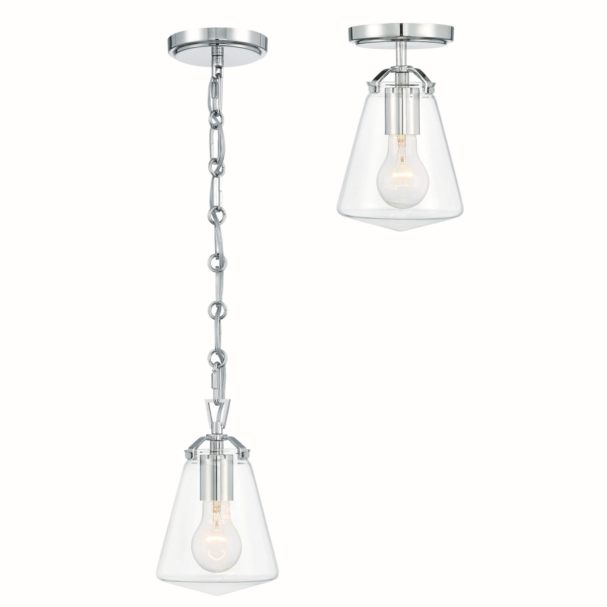 Shown in Polished Nickel finish