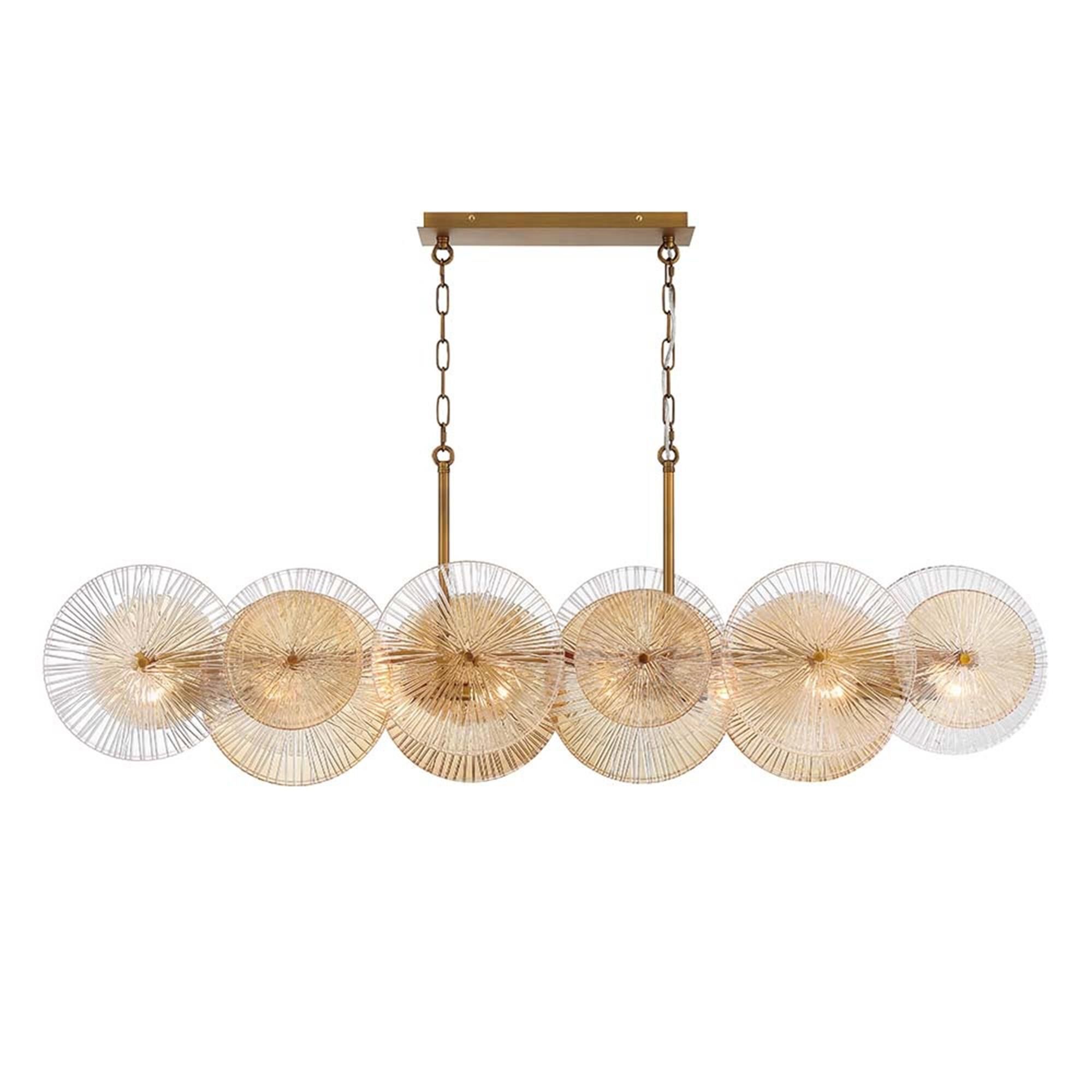 Sue-Anne Large Linear Chandelier,