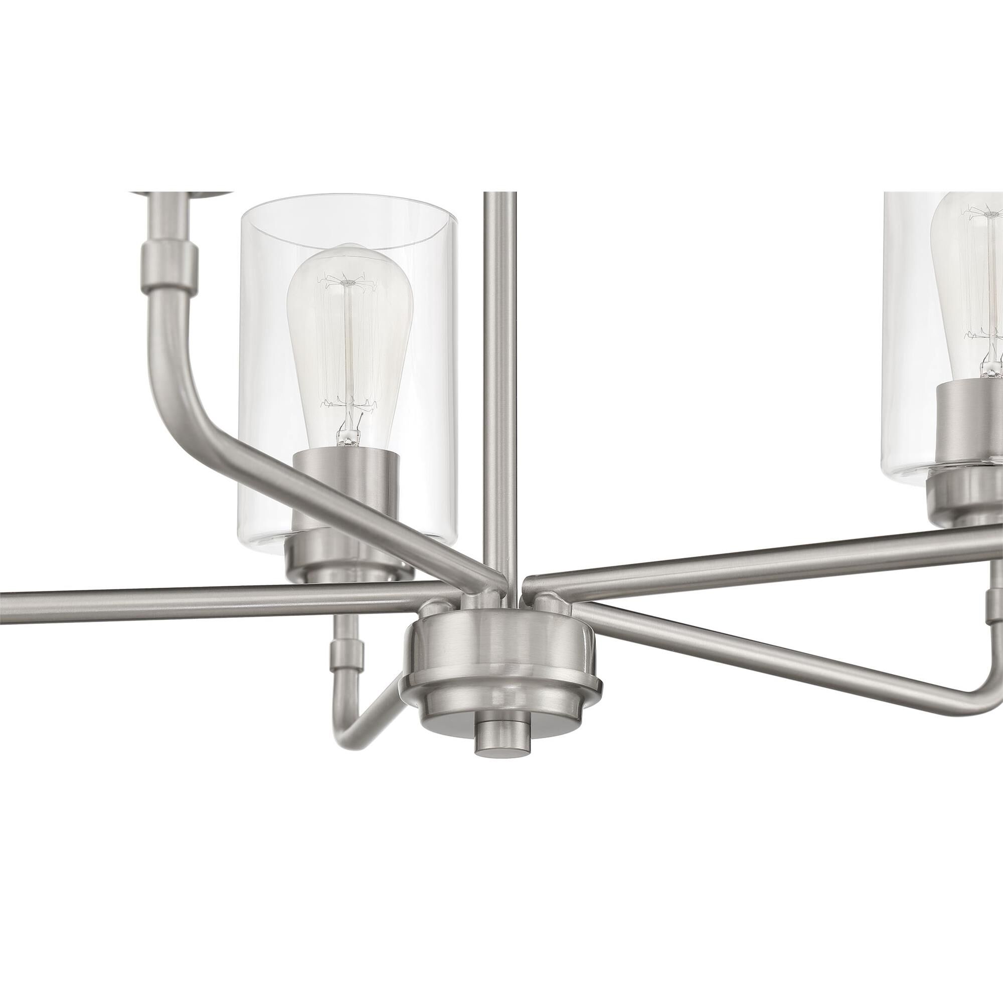 Shown in Brushed Polished Nickel finish
