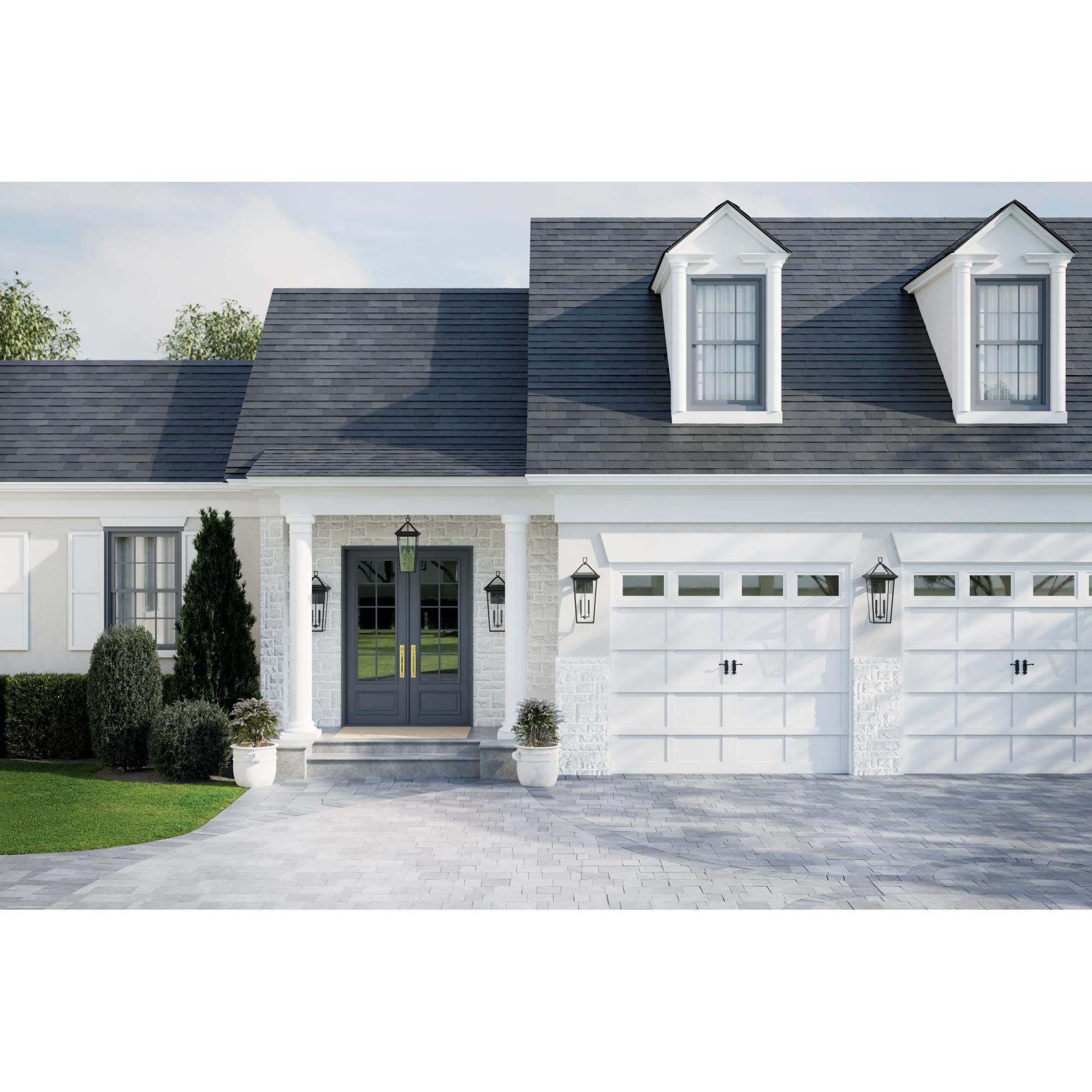 Regence 26 Inch Tall 2 Light Outdoor Wall Light by Kichler Lighting