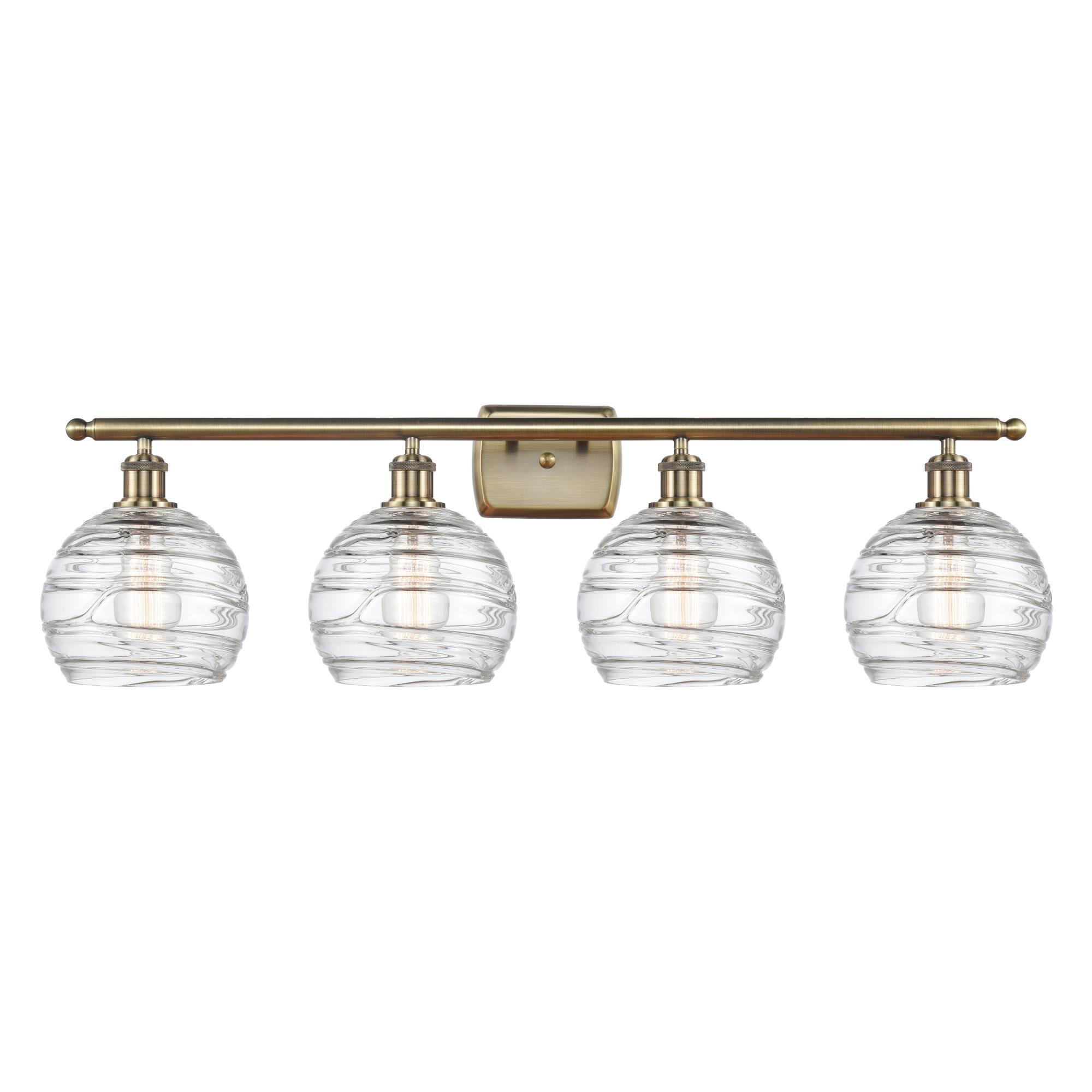 Bruno Marashlian Athens Deco Swirl 38 Inch Bath Vanity Light by Innovations Lighting