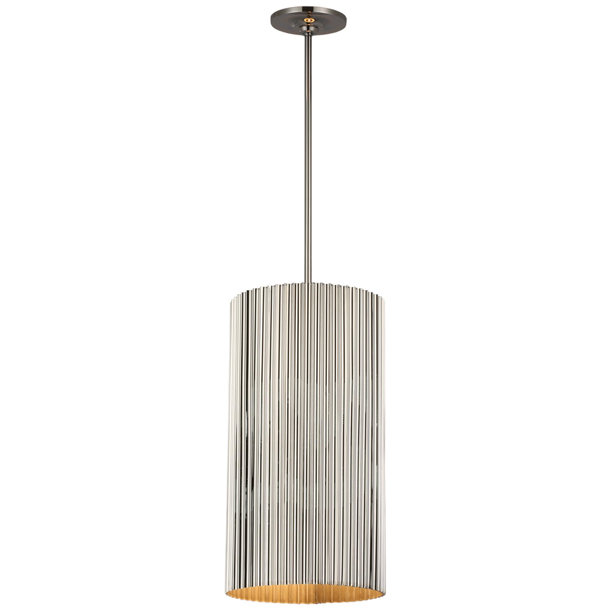 Shown in Polished Nickel finish and No Option shade