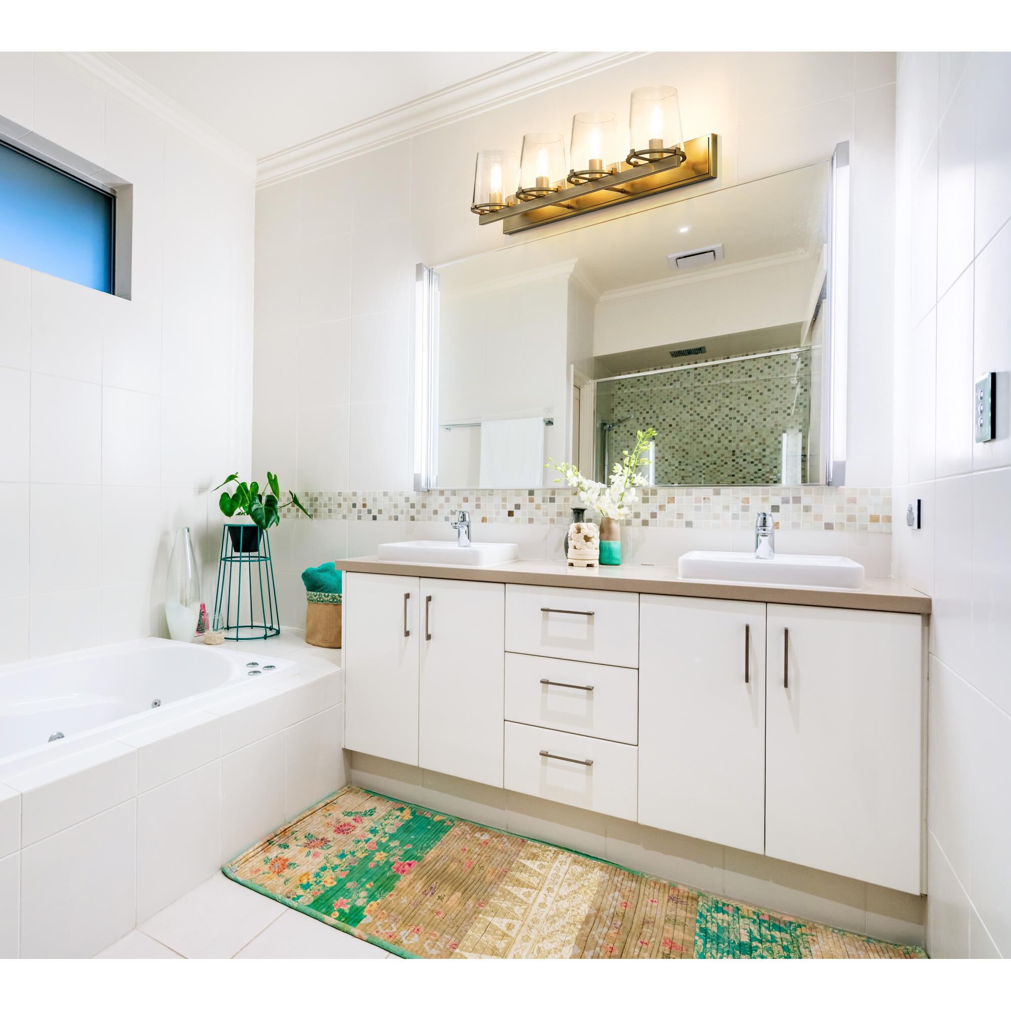 Callista 37 Inch 4 Light Bath Vanity Light by Z-Lite