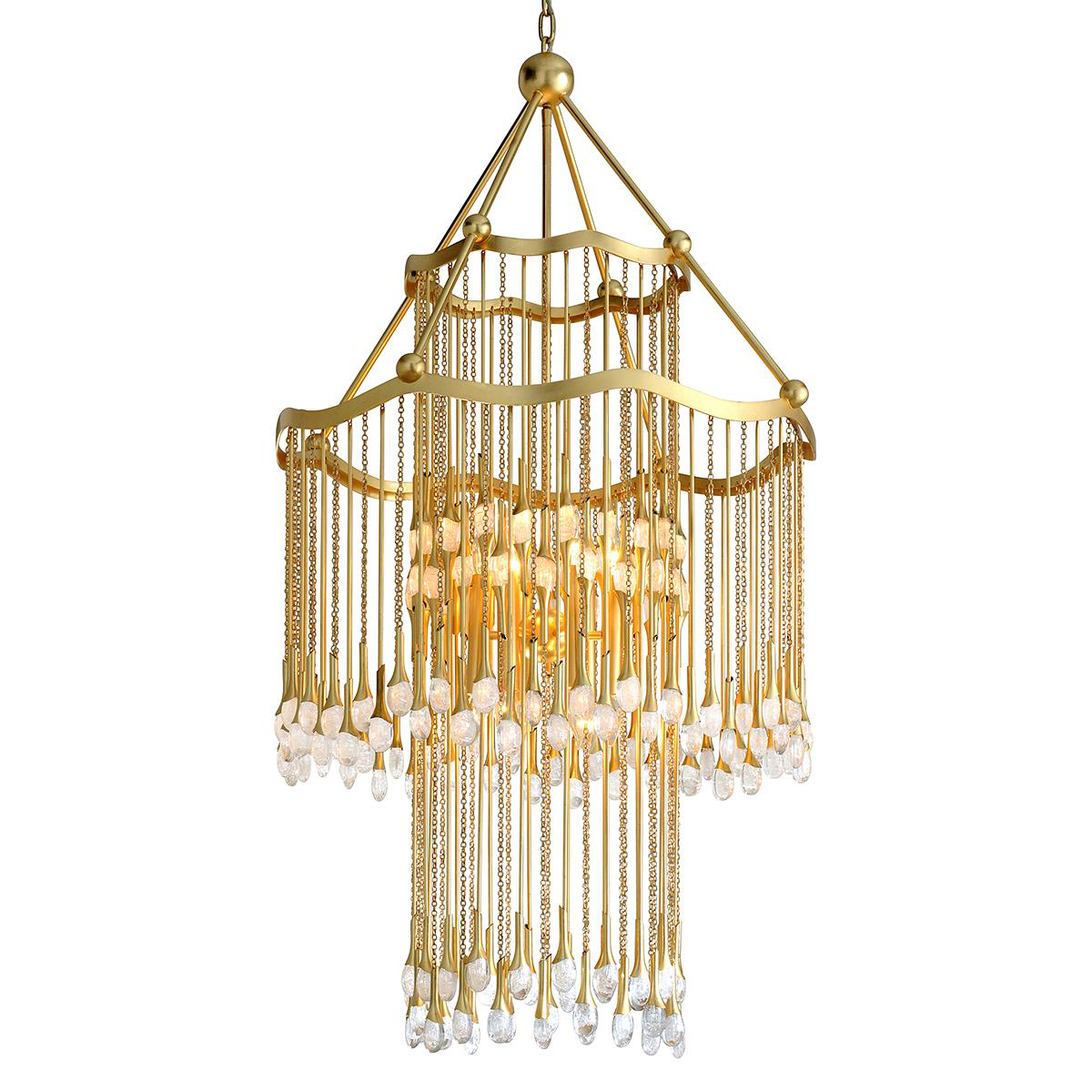 Kiara 30 Inch Chandelier by Corbett Lighting