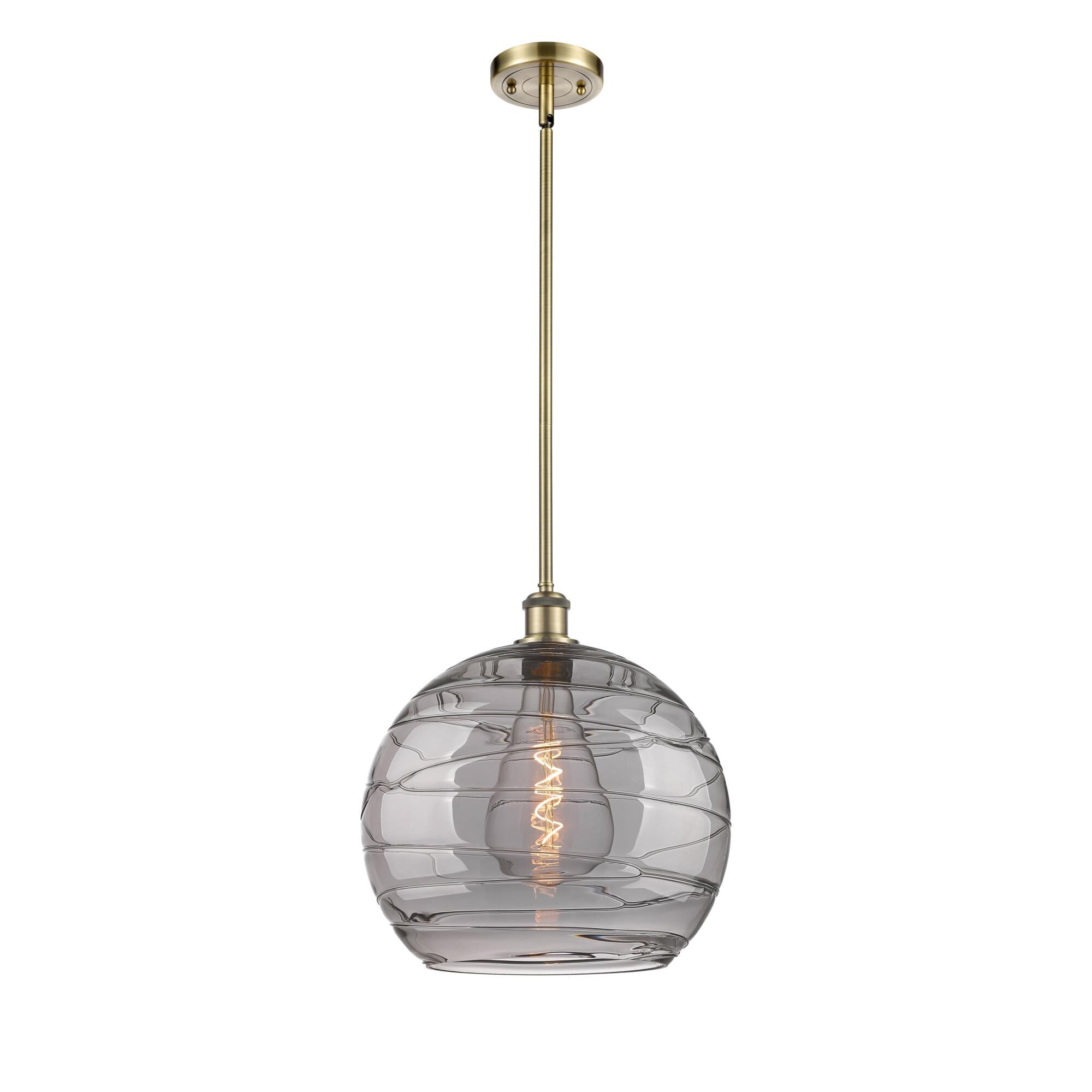 Bruno Marashlian Athens Deco Swirl 14 Inch Large Pendant by Innovations Lighting