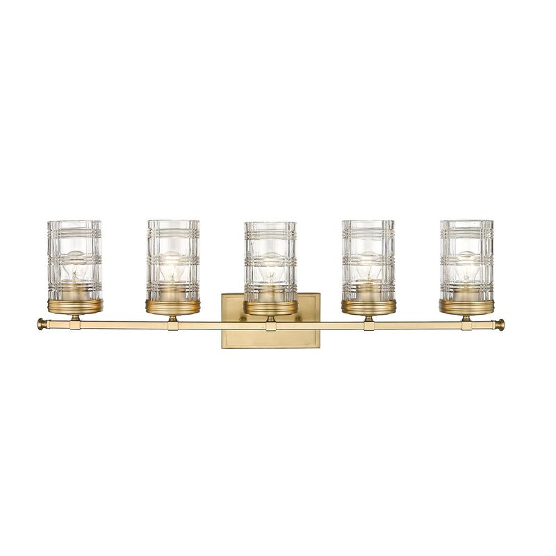 Archer 38 Inch 5 Light Bath Vanity Light by Z-Lite
