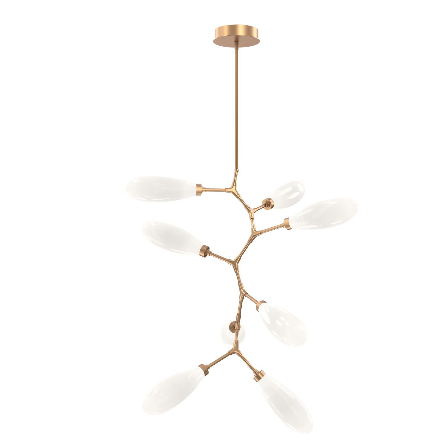 Fiori 35 Inch 6 Light LED Multi Light Pendant by Hammerton Studio