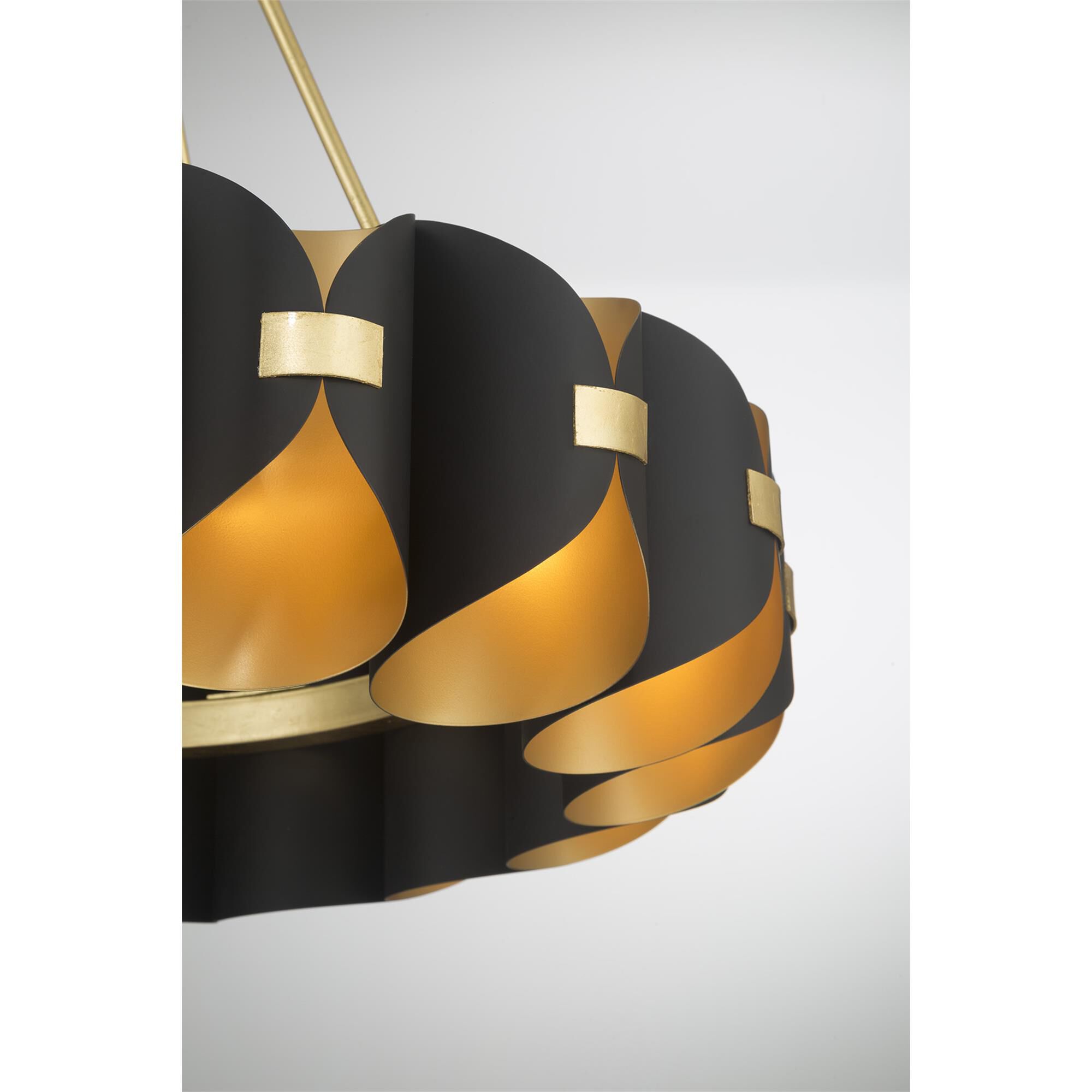 Shown in Black Cashmere and True Gold finish