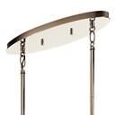 Shown in Polished Nickel finish and Satin Etched Cased Opal glass