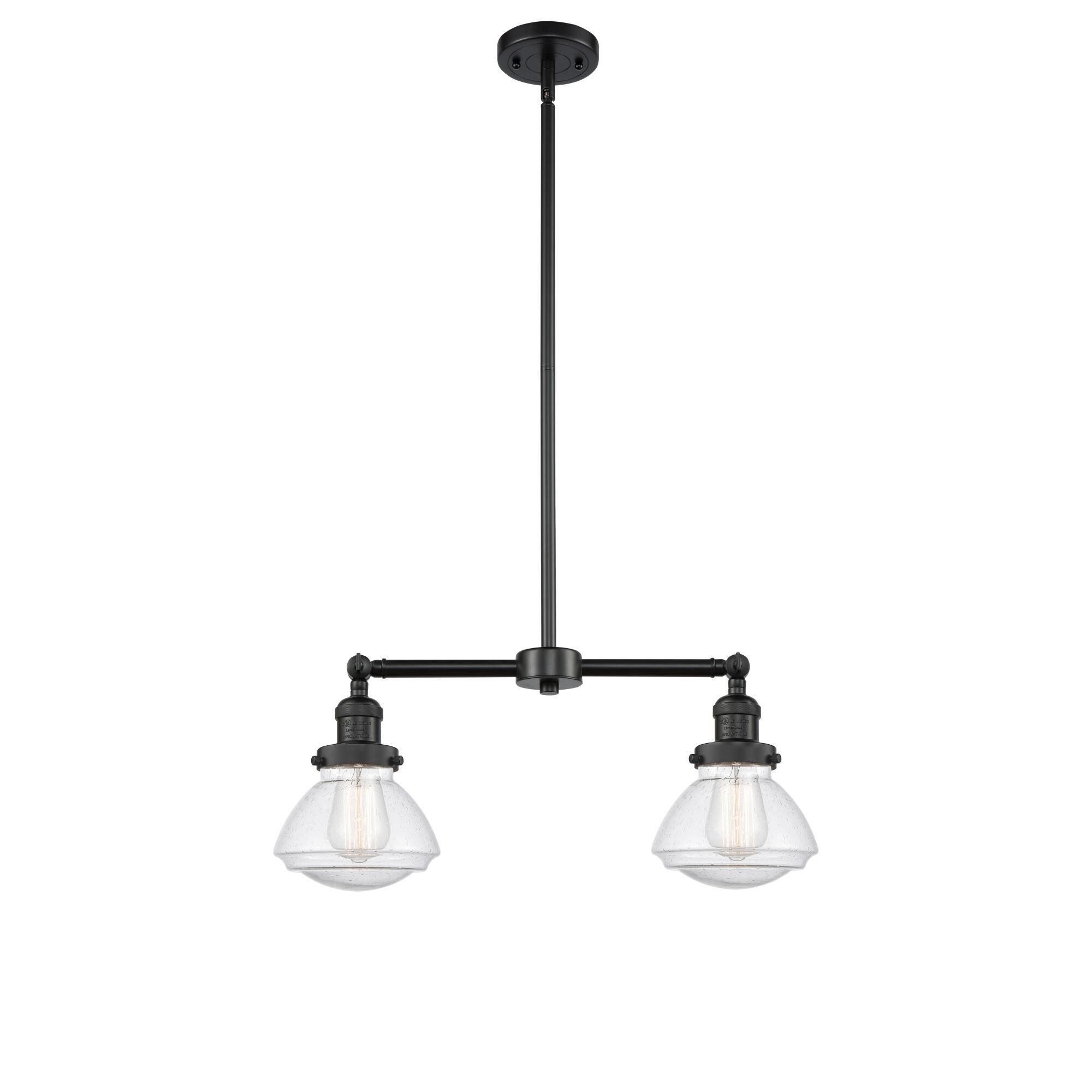 Bruno Marashlian Olean 21 Inch 2 Light Mini Chandelier by Innovations Lighting