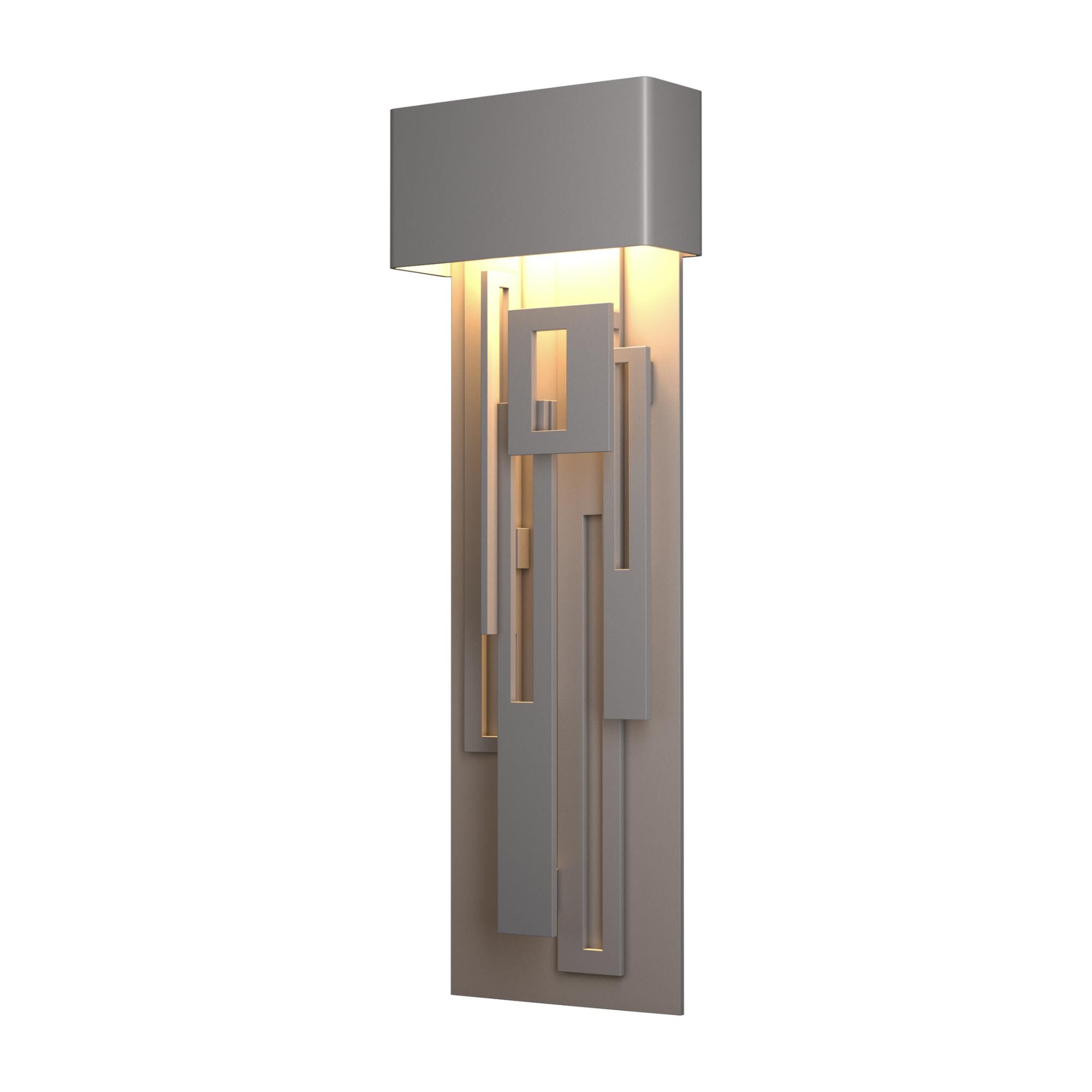 Hubbardton Forge Collage 27 Inch Tall LED Outdoor Wall Light