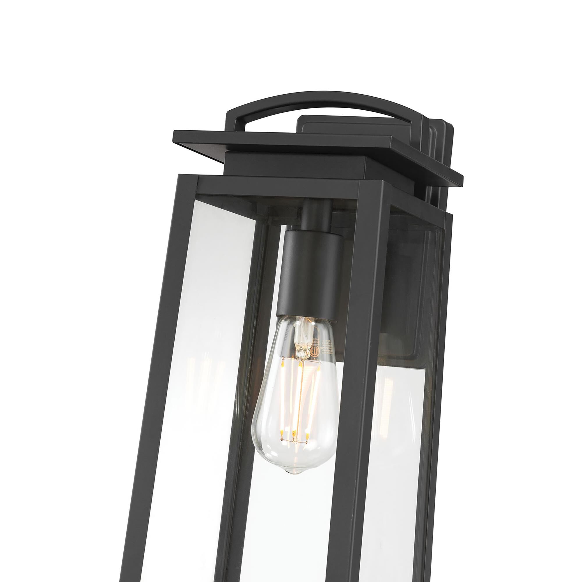 Shown in Powder Coated Black finish