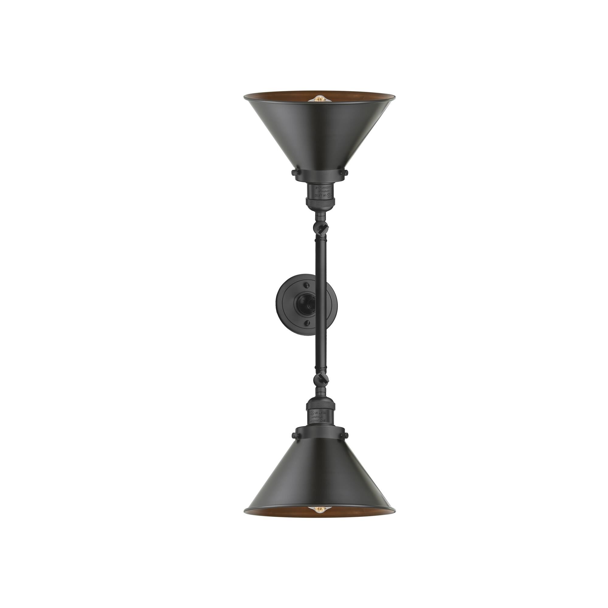 Shown in Oil Rubbed Bronze finish and Oil Rubbed Bronze shade