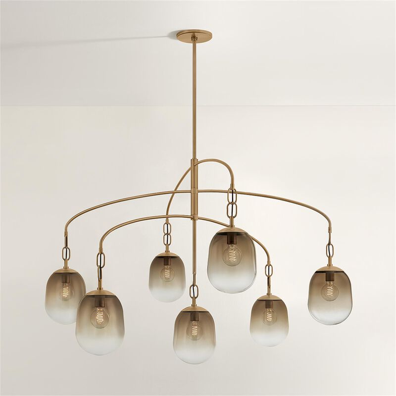 Harvey 59 Inch Chandelier by Troy Lighting