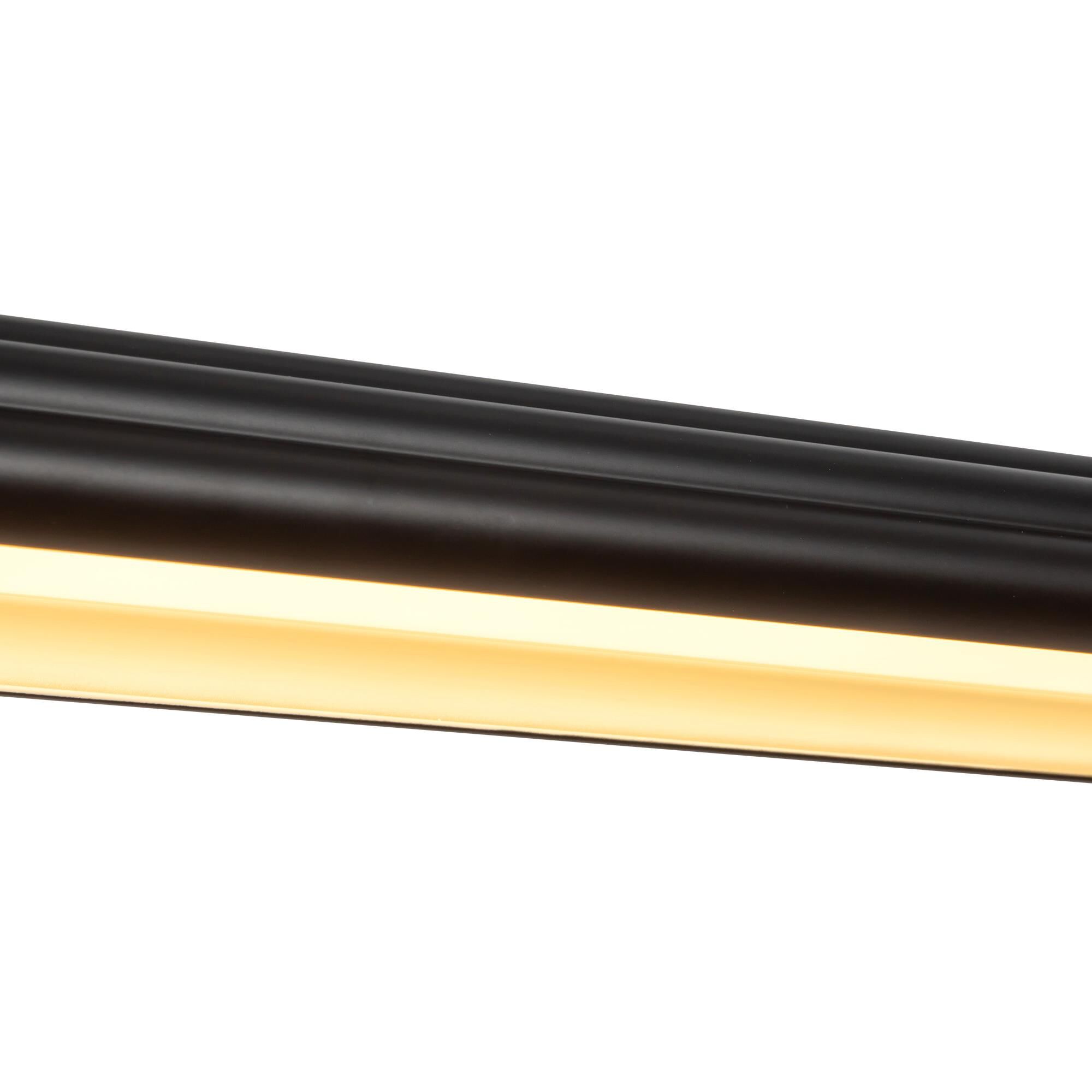 Shown in Matte Black finish and Frosted Acrylic Diffuser glass and Aluminum shade