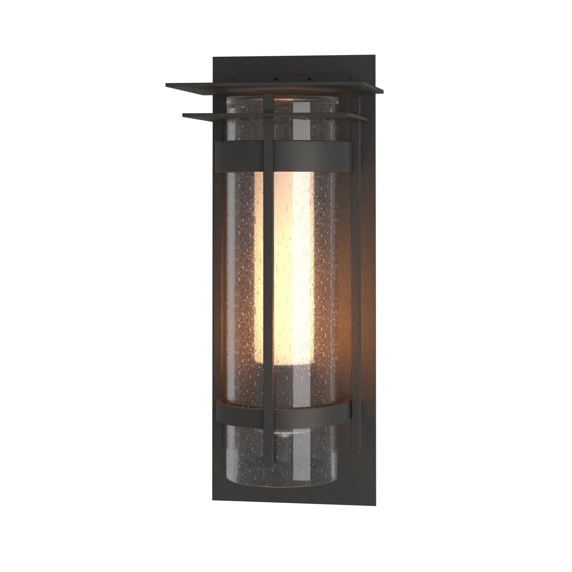 Hubbardton Forge Banded 20 Inch Tall Outdoor Wall Light