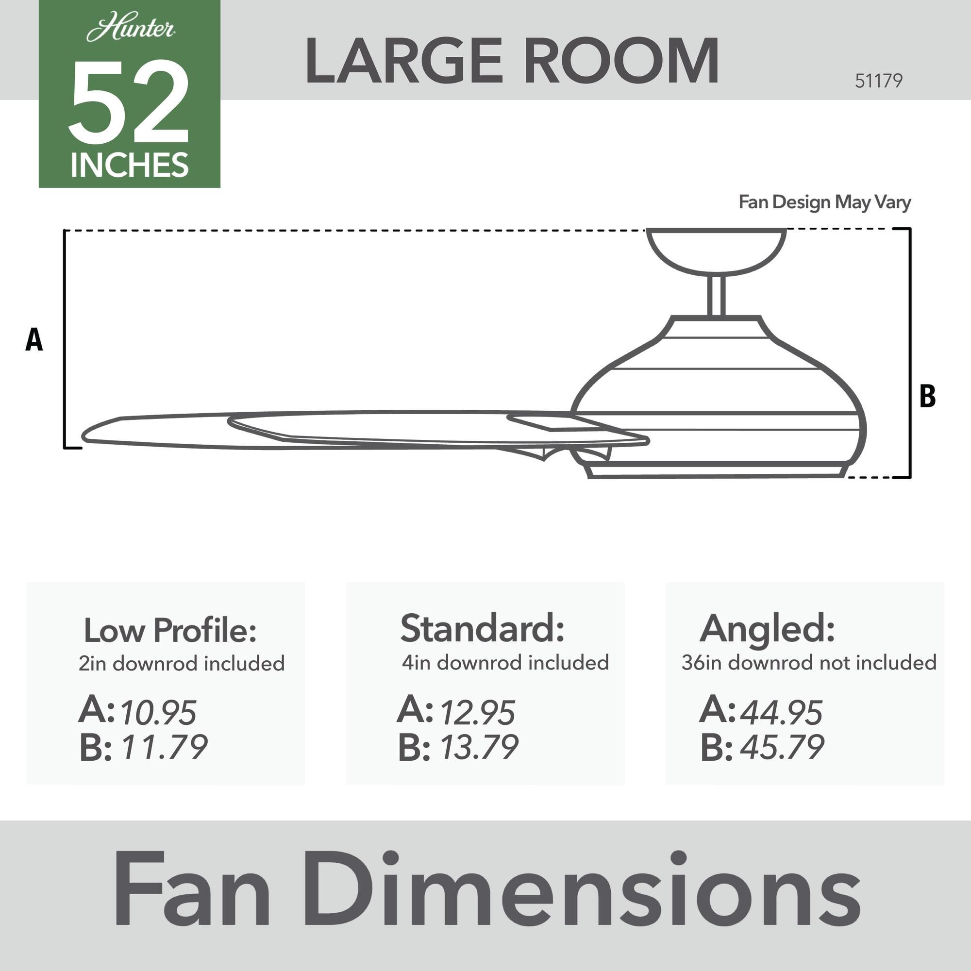 Kennicott 52 Inch Ceiling Fan by Hunter Fan