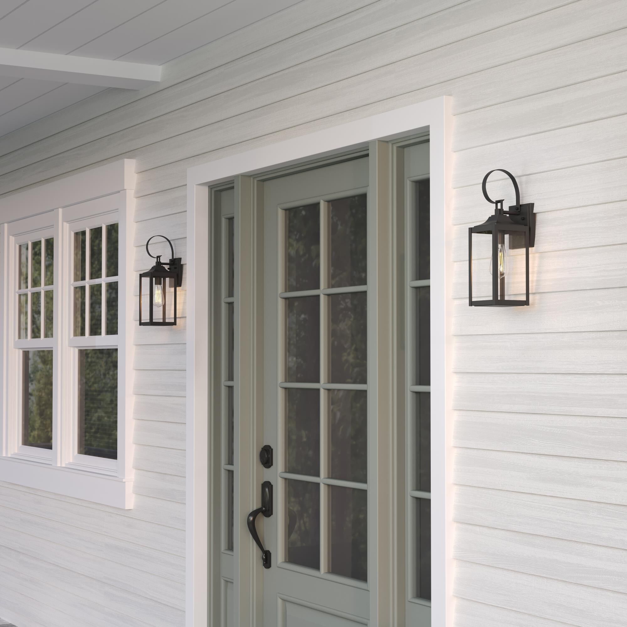 Shown in Powder Coated Black finish