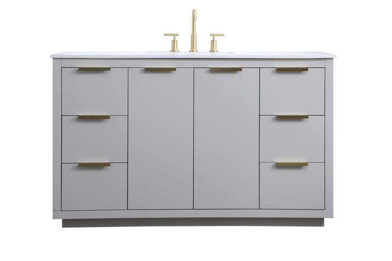 Blake 54 Inch Bath Vanity by Elegant Decor