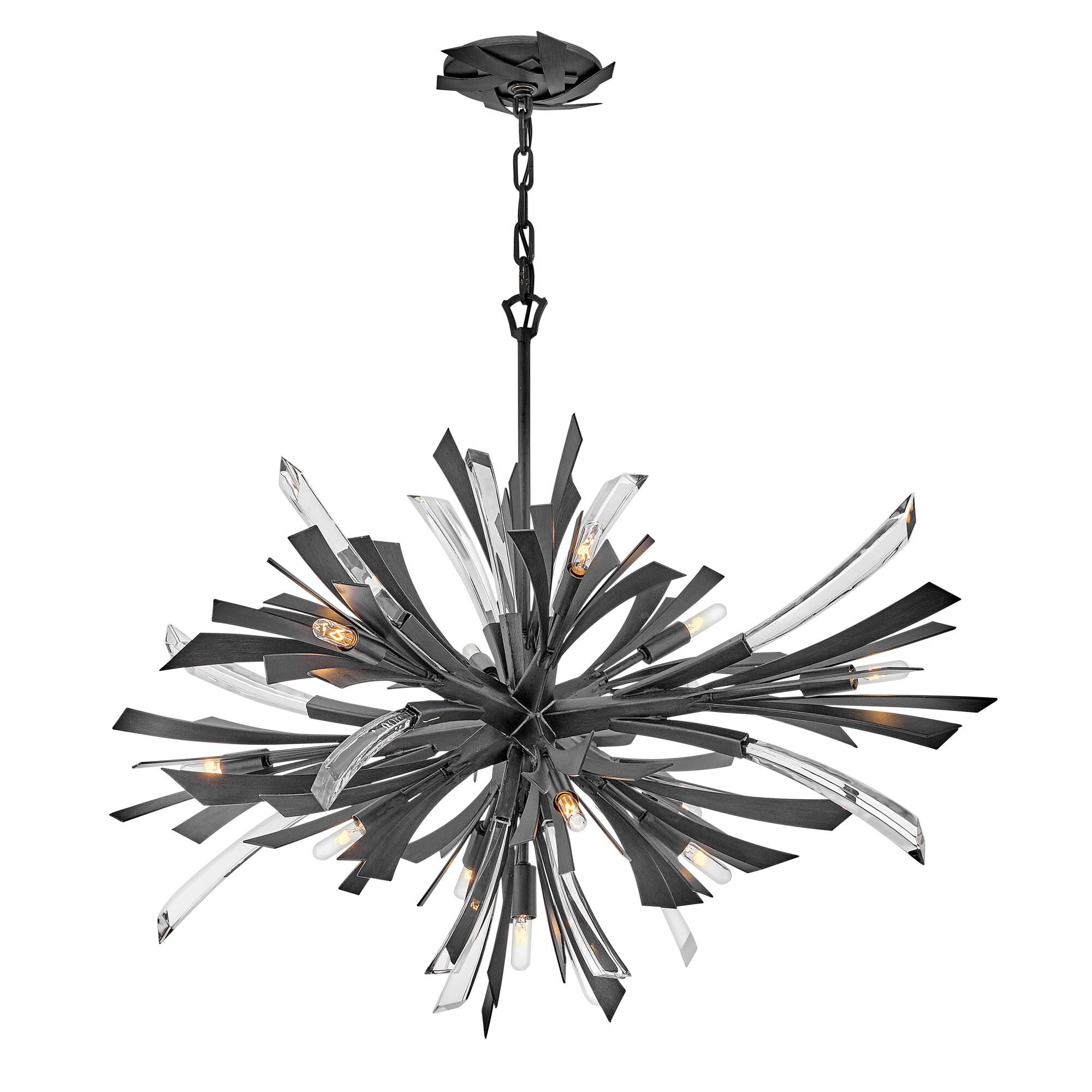 Vida 36 Inch 13 Light Chandelier by Fredrick Ramond