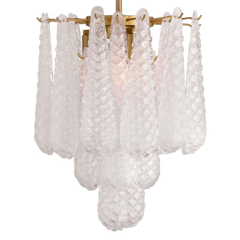 Ollie 14 Inch 4 Light Semi Flush Mount by Crystorama