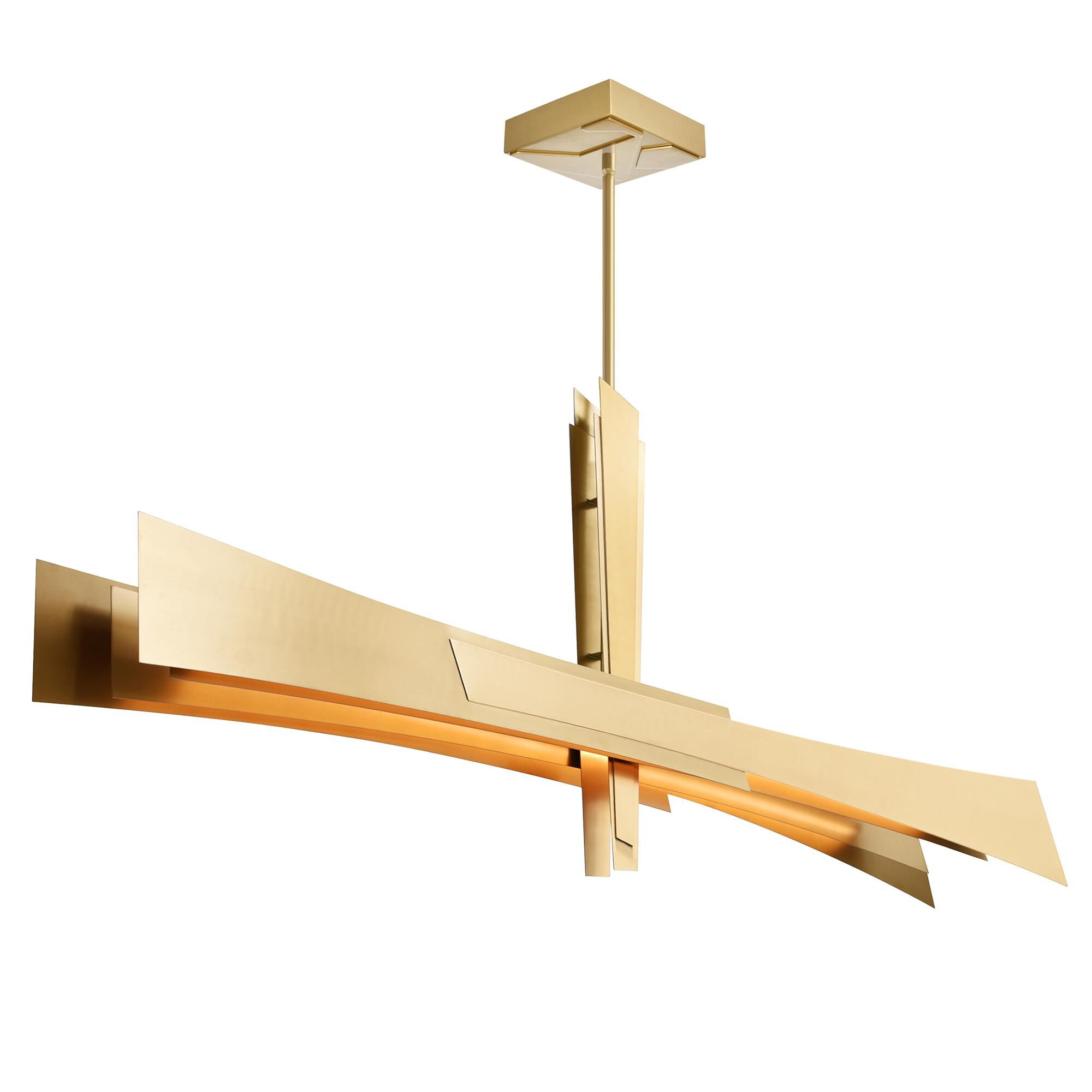 Solara 50 Inch Linear Suspension Light by CWI Lighting