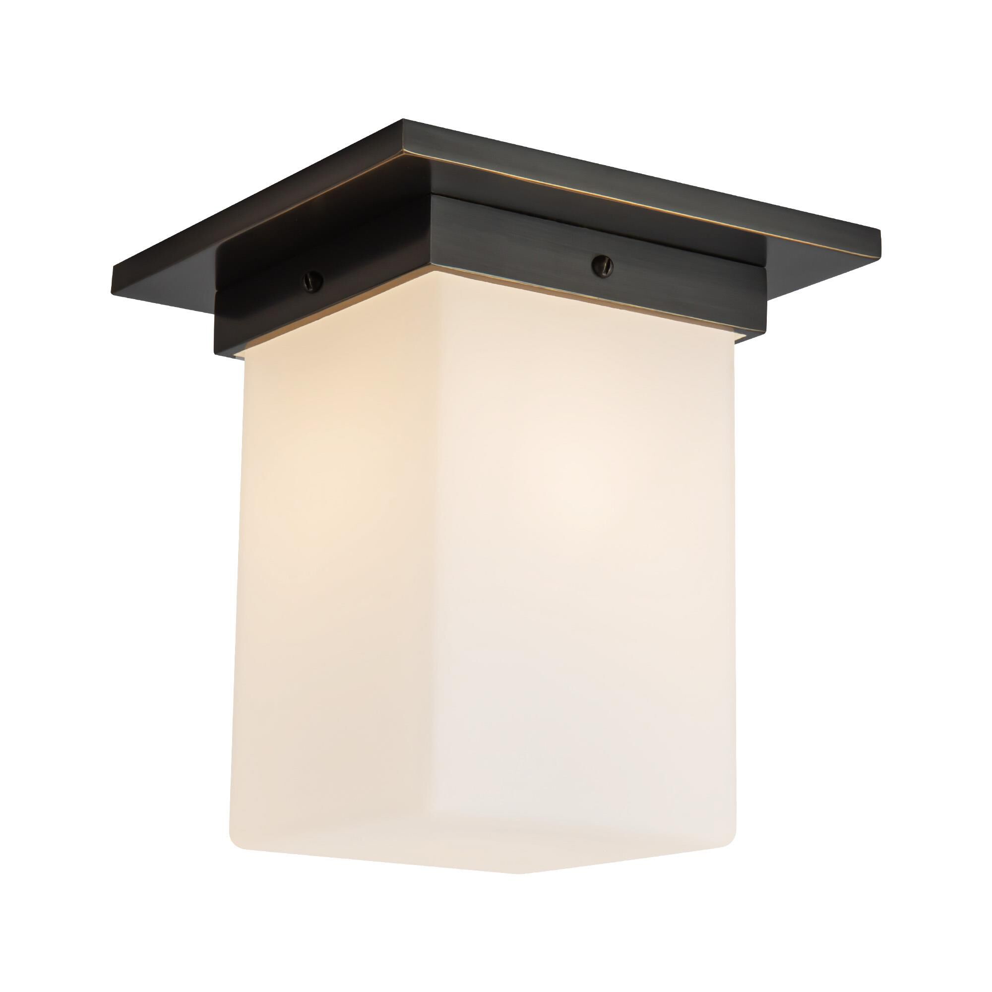 Shown in Urban Bronze finish and Matte Opal glass