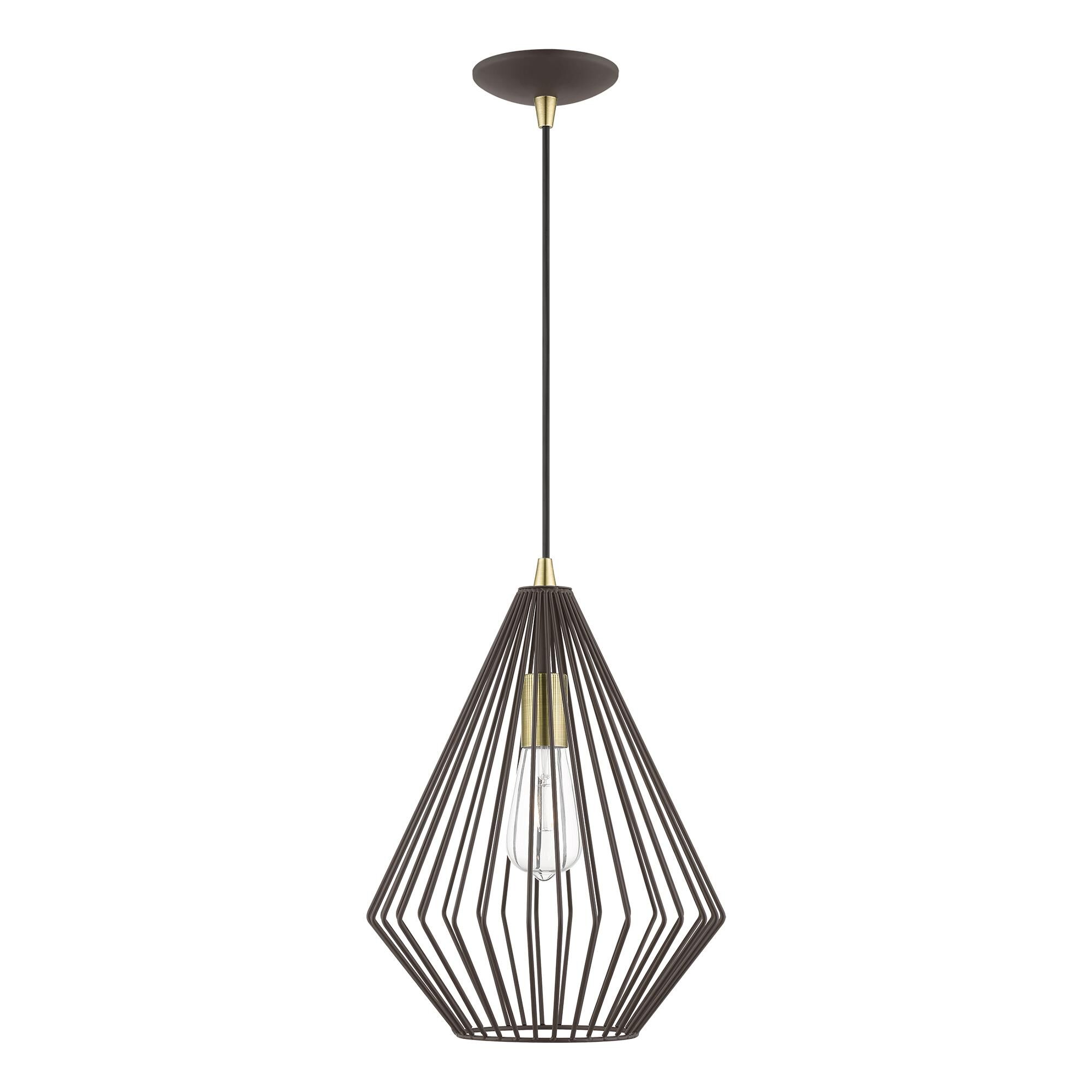 Livex Lighting Linz 11 Inch Mini Pendant