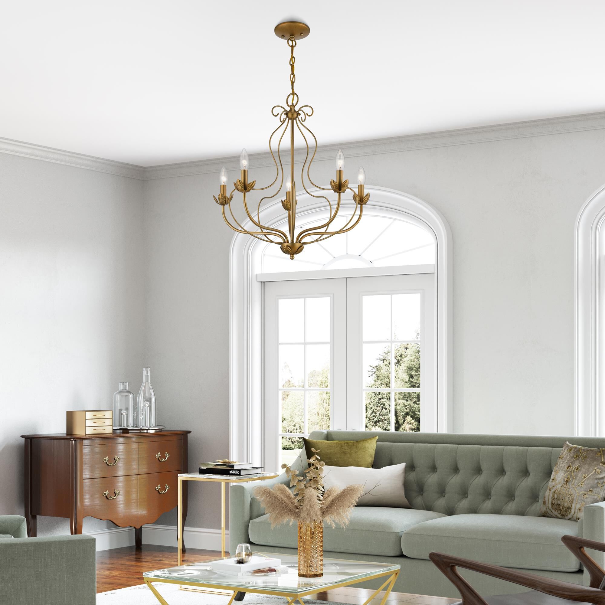 Katarina 5 Light Chandelier by Livex Lighting