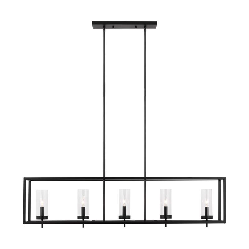 Sean Lavin Zire 48 Inch 5 Light Linear Suspension Light by Visual Comfort Studio Collection