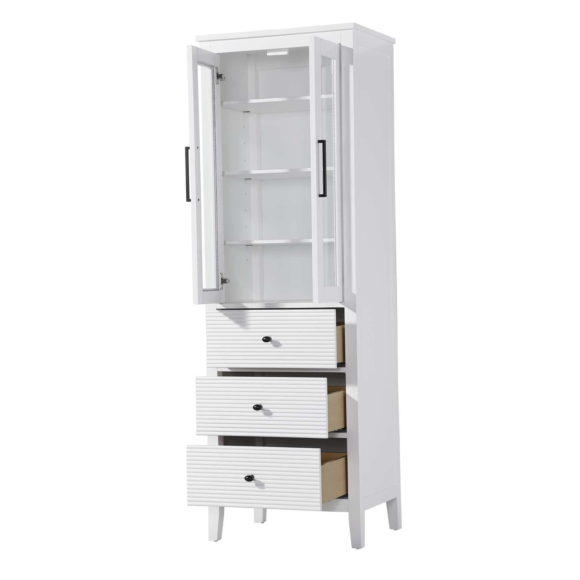 Blakely 72 Inch Storage Cabinet by Elegant Decor