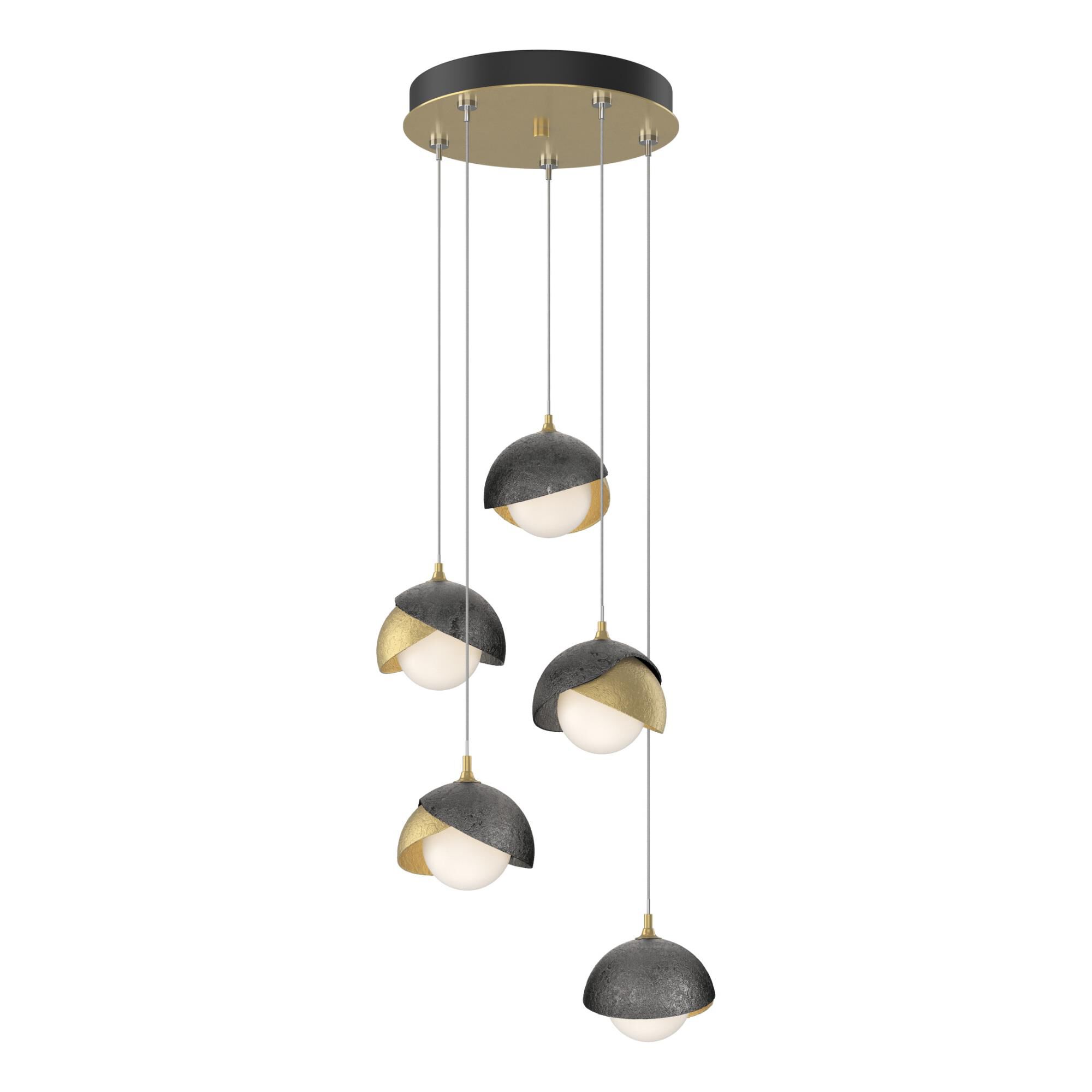 Brooklyn 16 Inch 5 Light Multi Light Pendant,