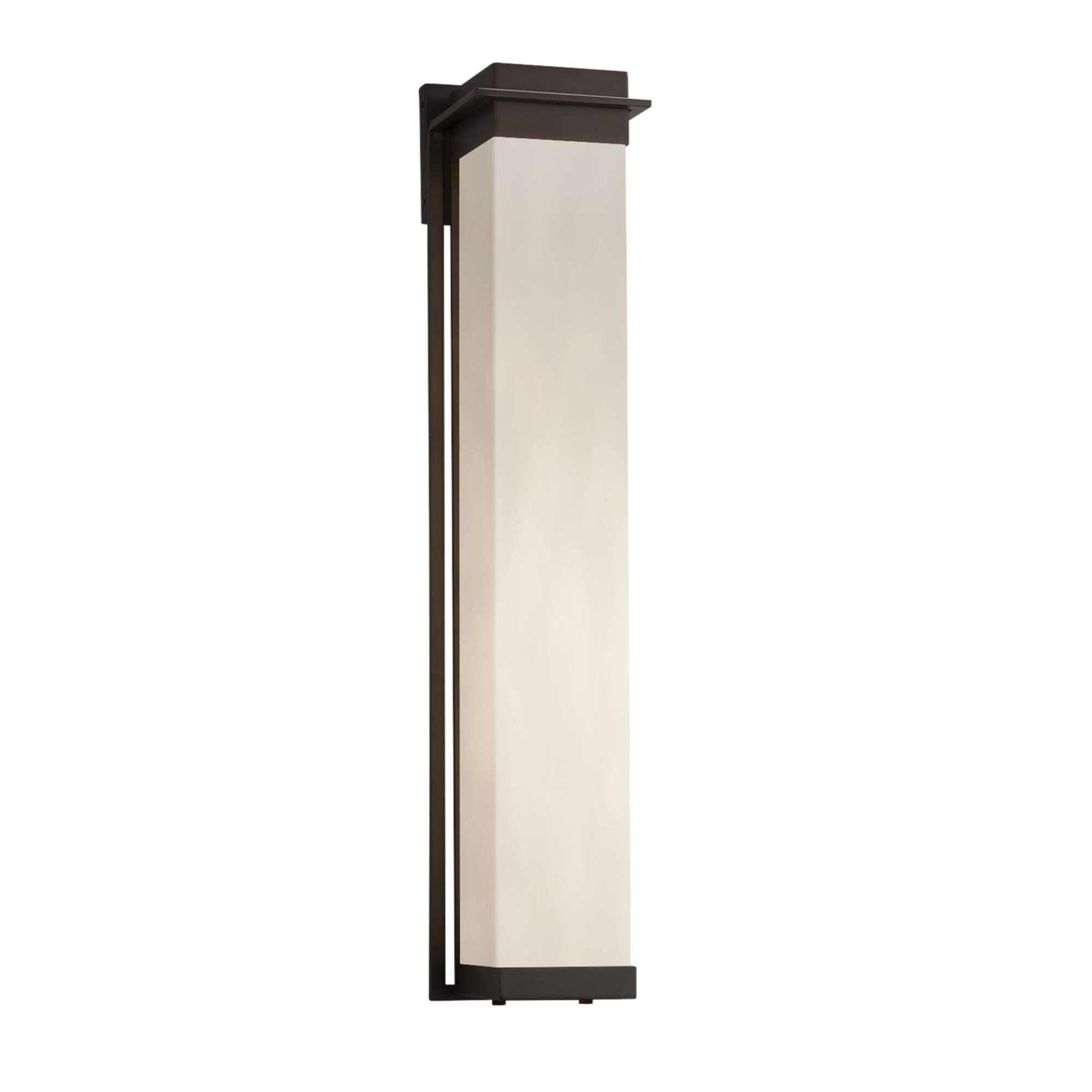 Justice Design Group Clouds 36 Inch Tall LED Outdoor Wall Light