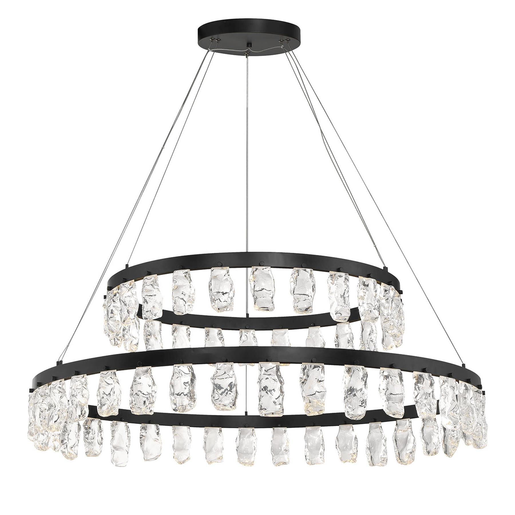 Artic Glacier Chandelier by Kovacs