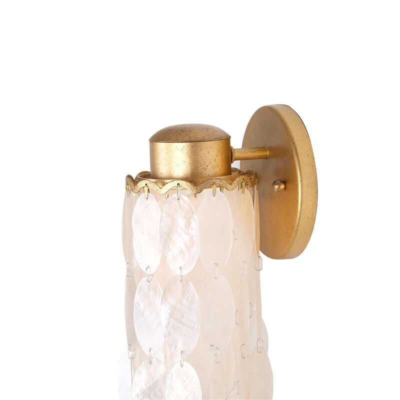 Edgy Large Wall Sconce by Kalco