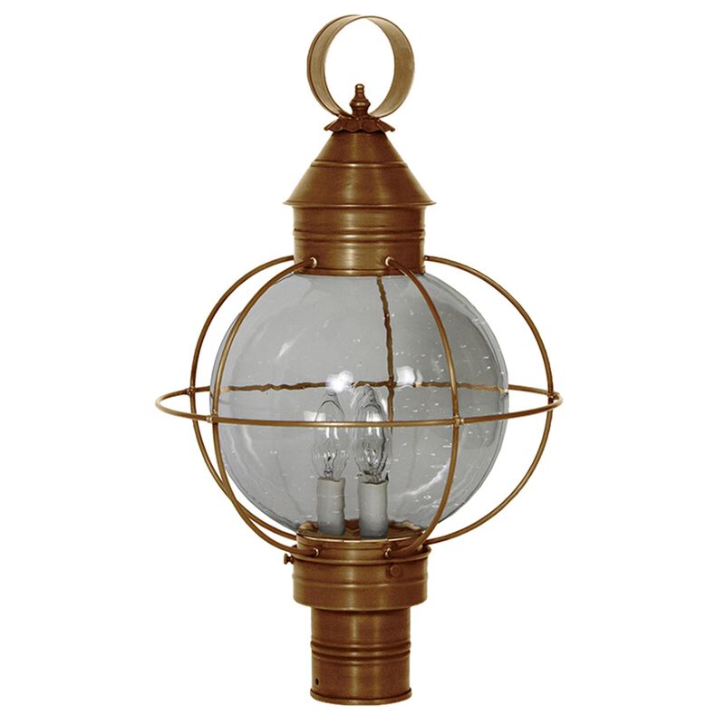 Onion 21 Inch Outdoor Post Lamp by Northeast Lantern