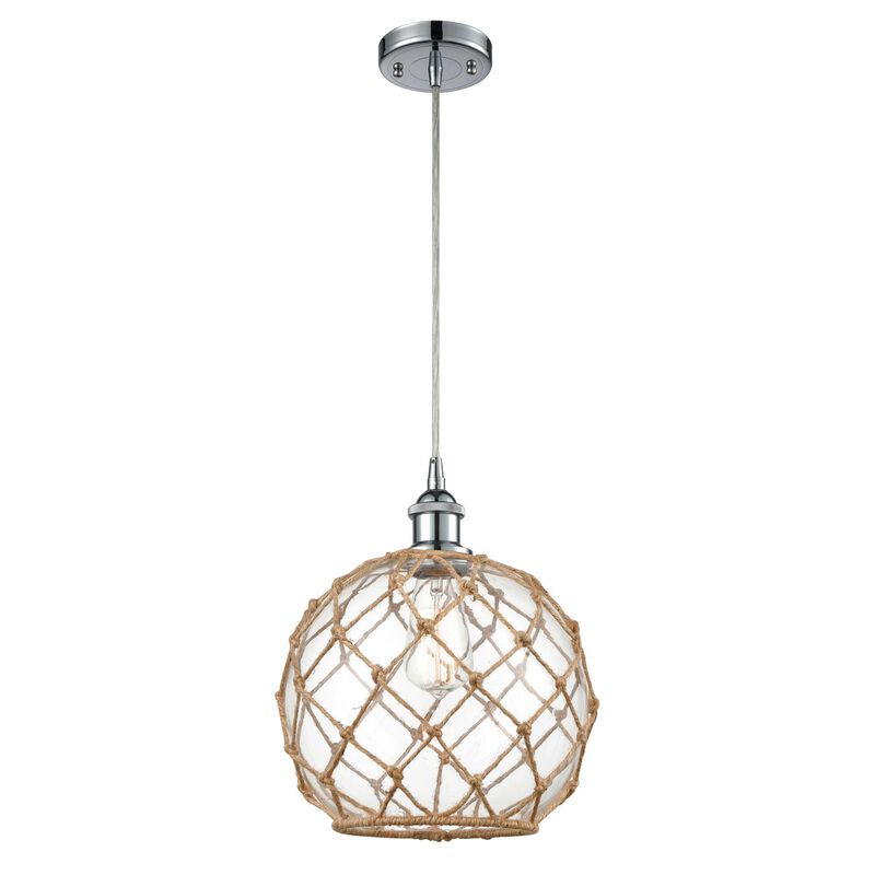 Innovations Lighting Bruno Marashlian Farmhouse Rope 10 Inch Mini Pendant