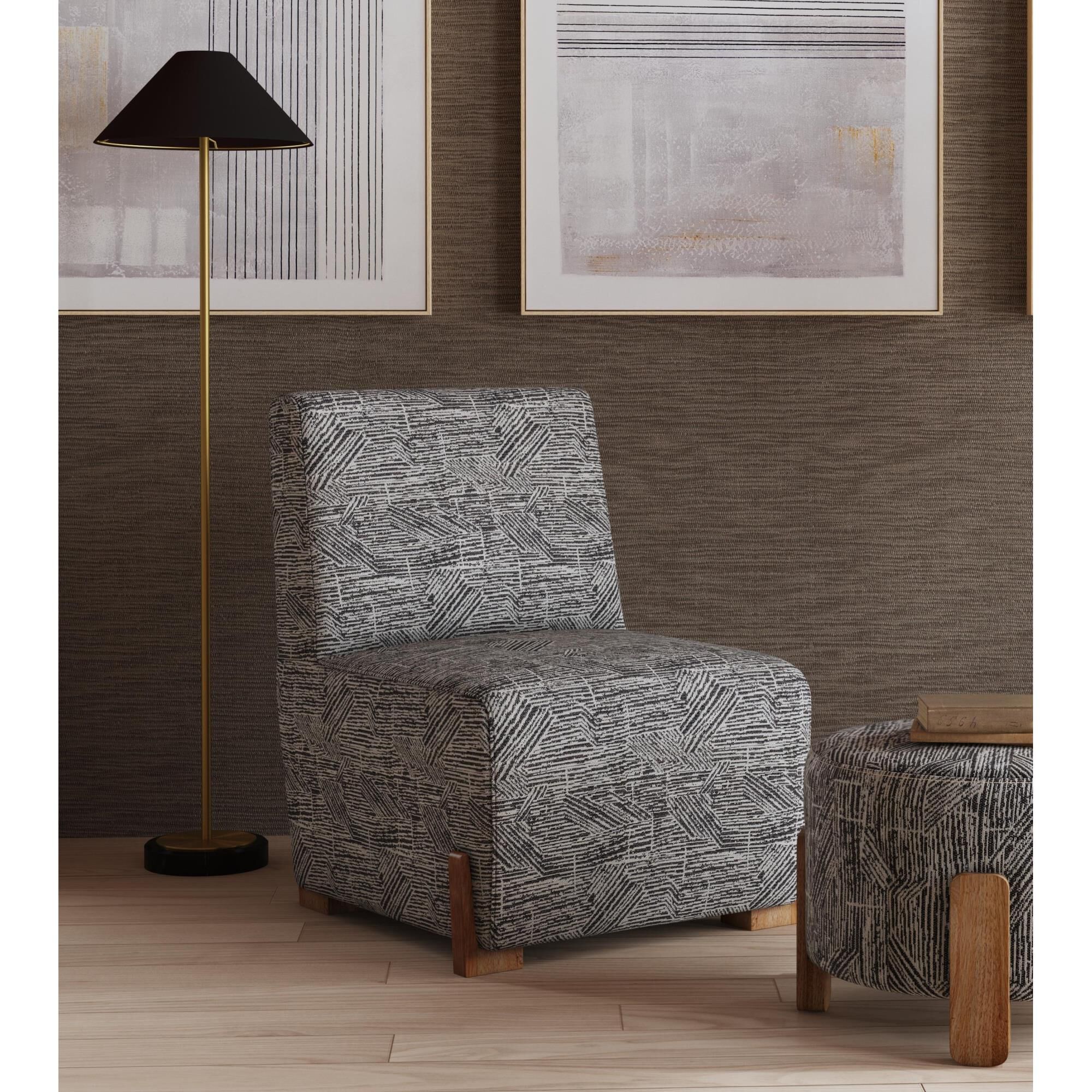 Jasper 36 Inch Accent Chair By Bassett Mirror Company