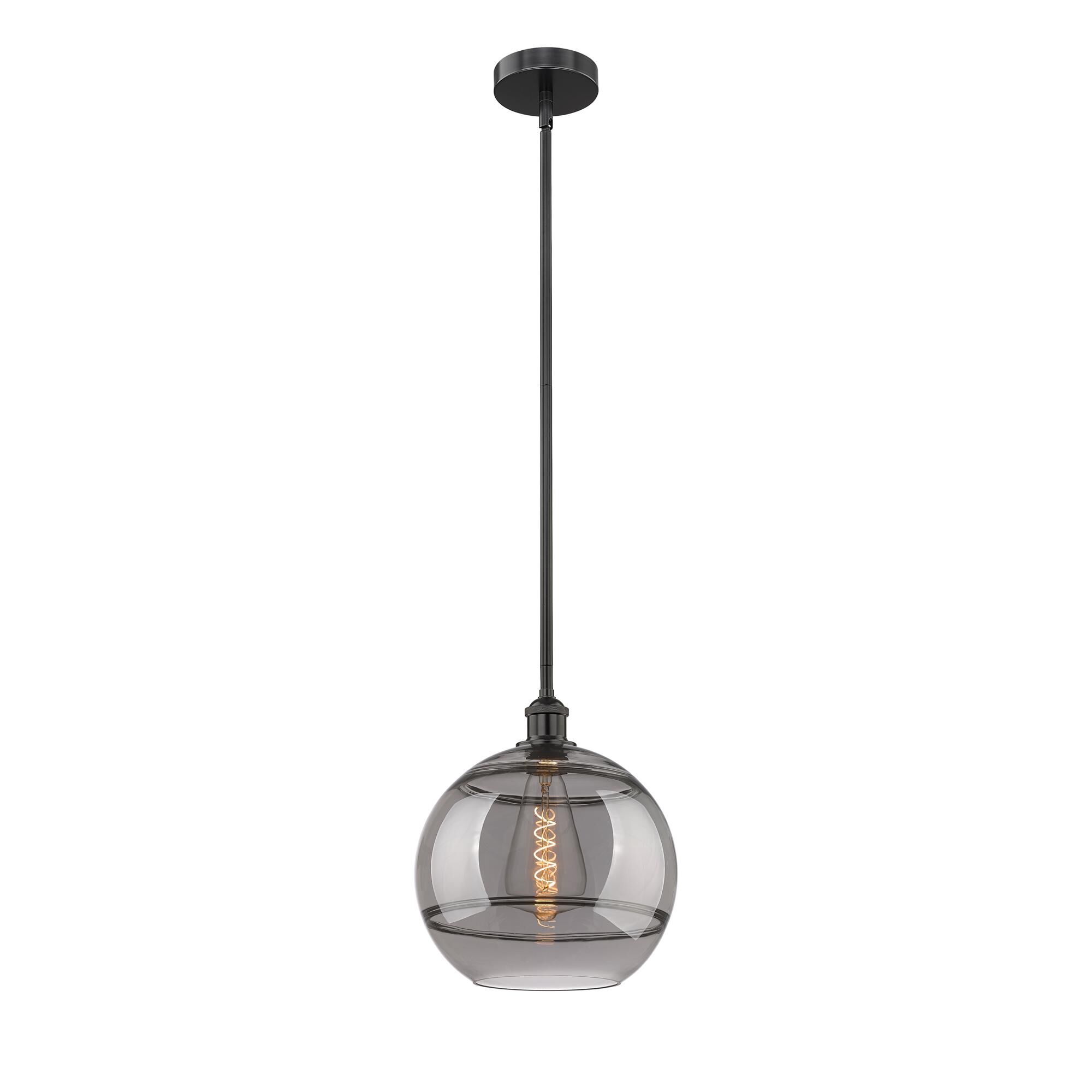 Shown in Matte Black finish and Light Smoke glass