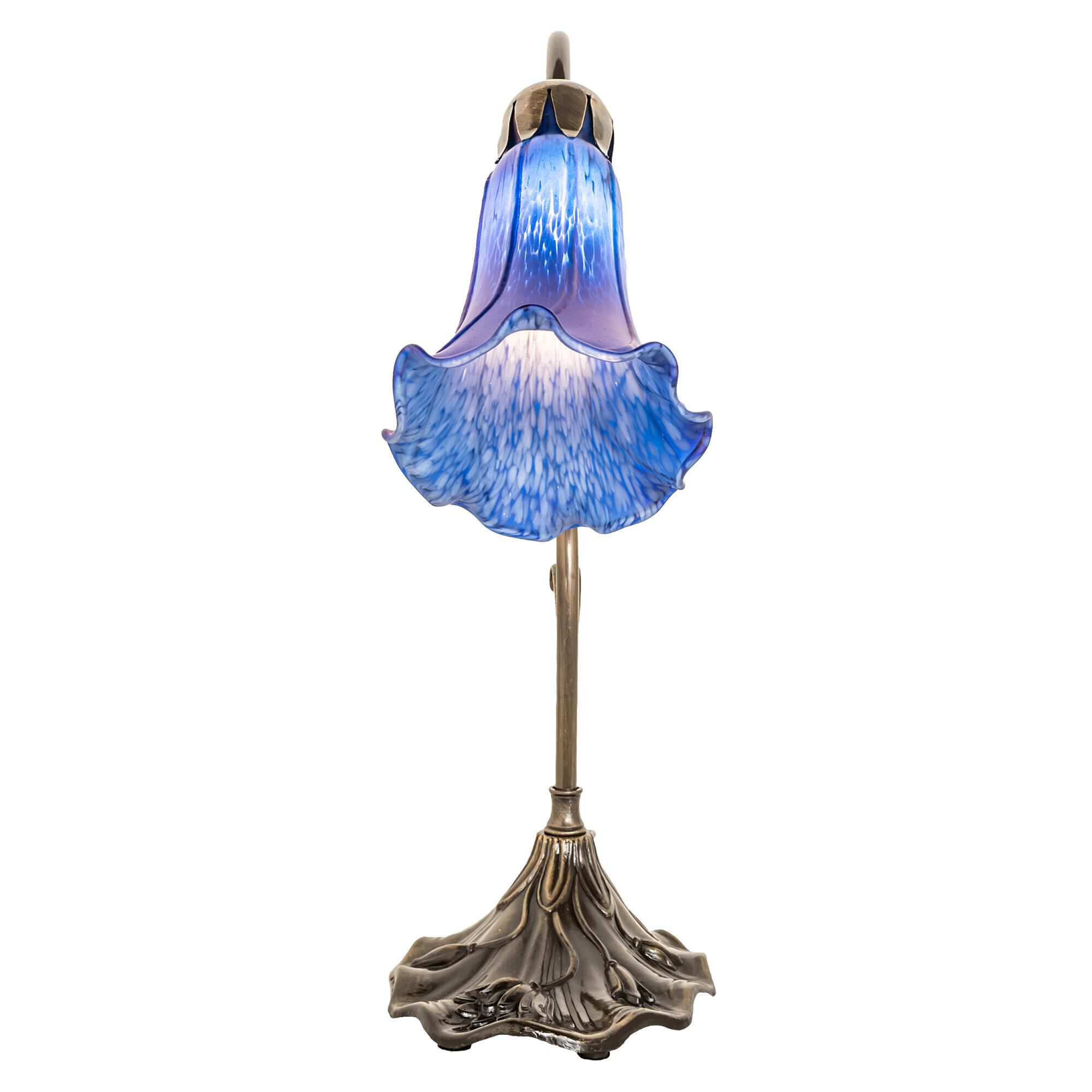 Blue 15 Inch Accent Lamp by Meyda Lighting