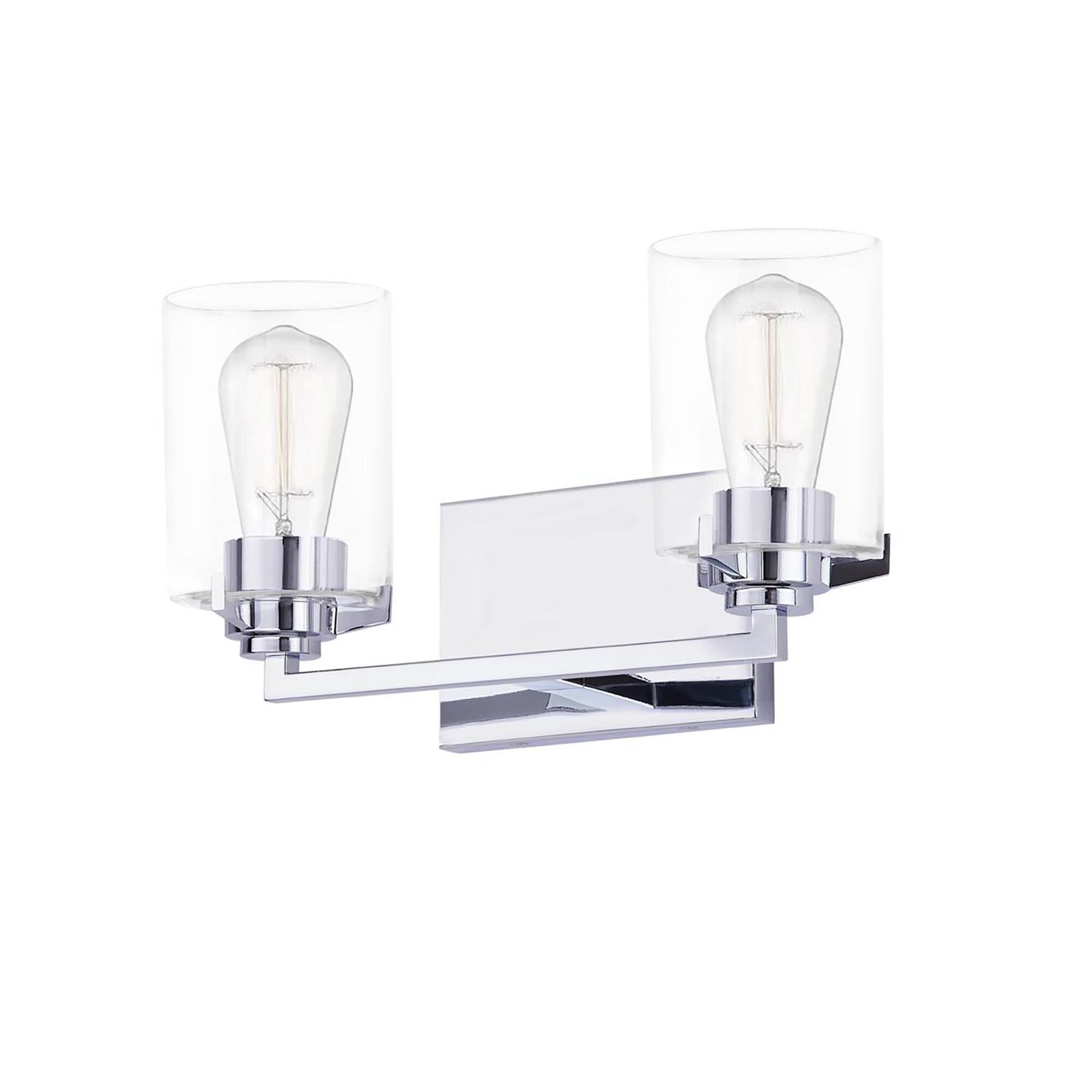 Fusion - Cilindro 14 Inch 2 Light Bath Vanity Light by Justice Design Group