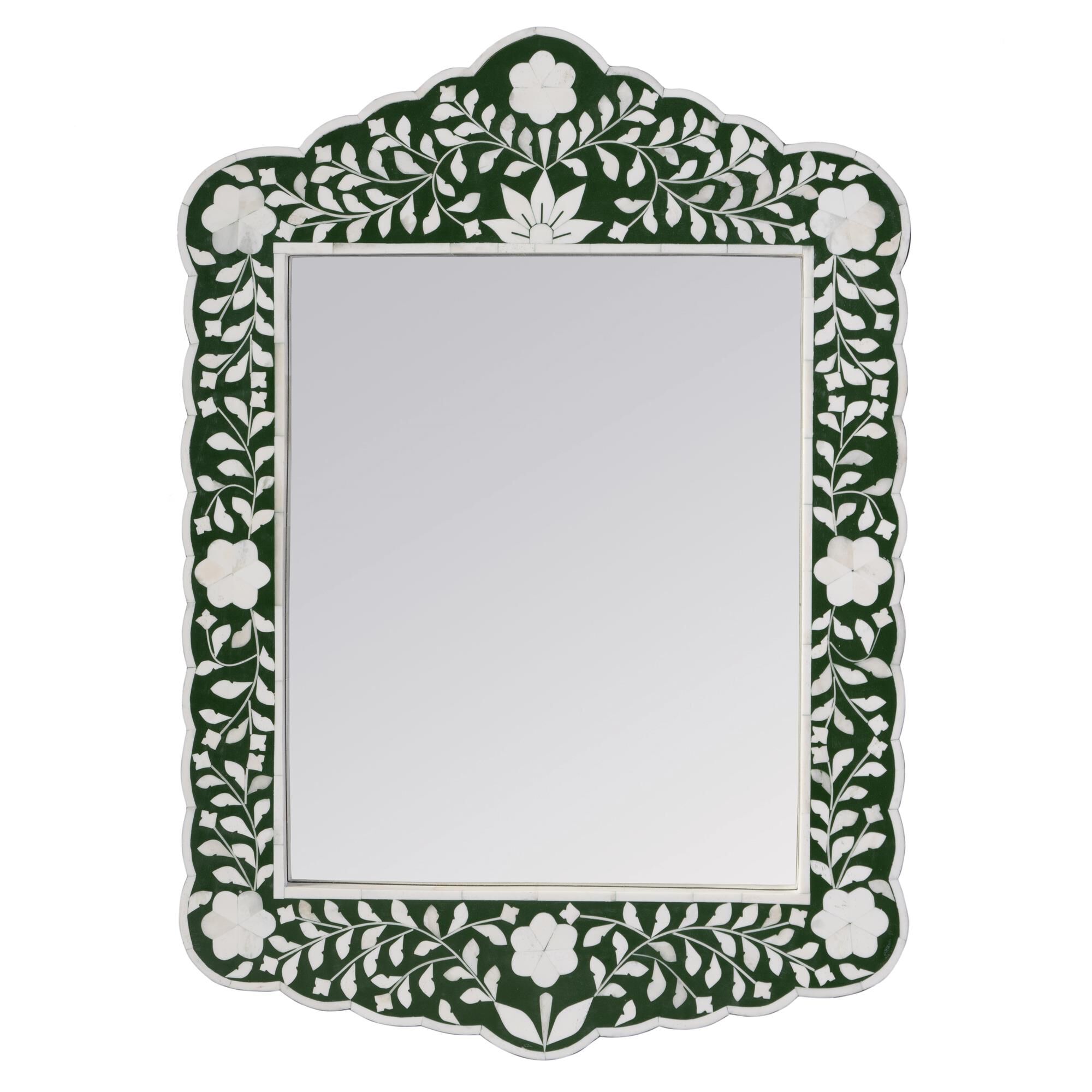 Shown in Dark Green Bone finish